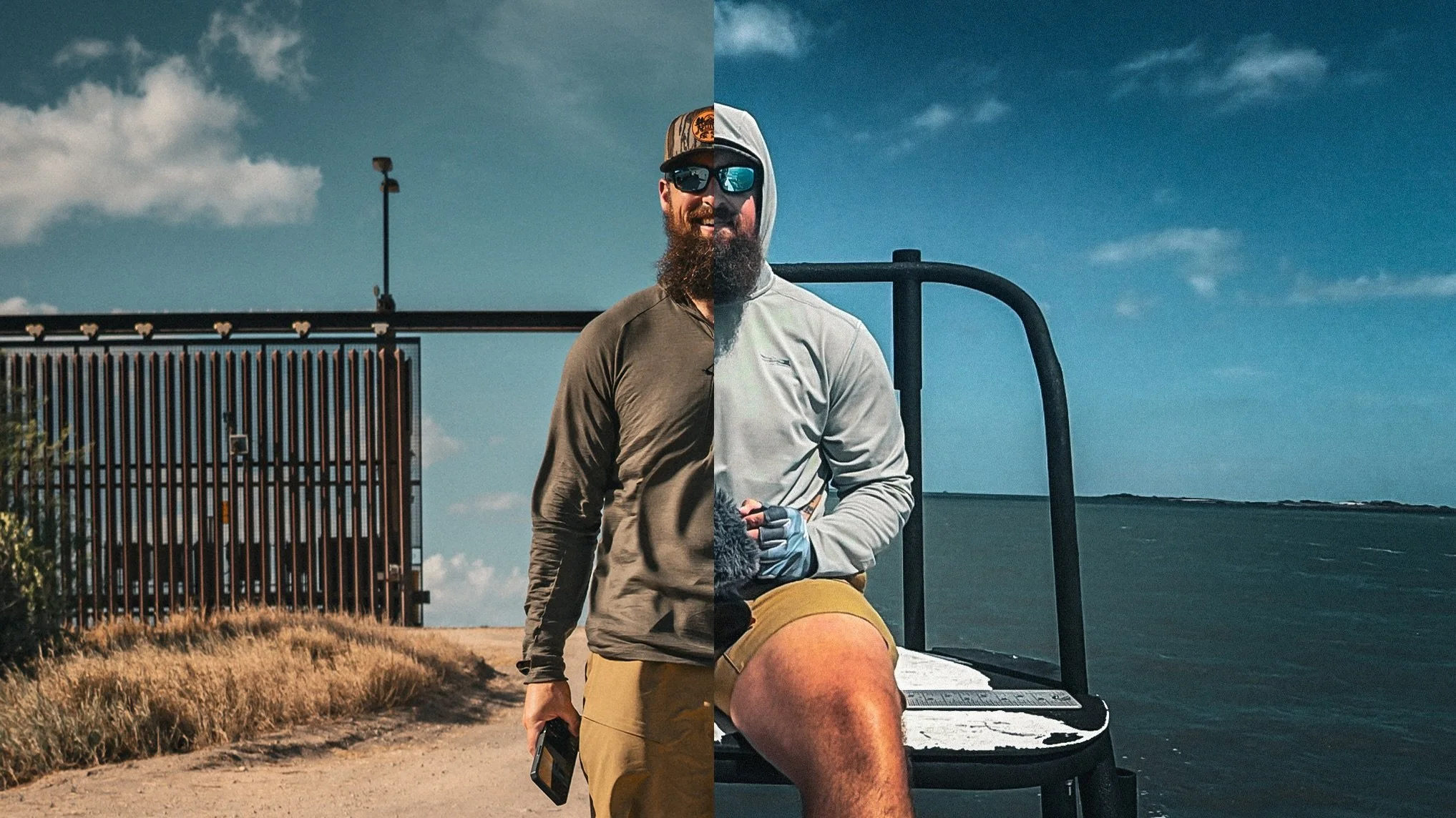 Border Wall cast and blast

I spent the last few days filming for Able Outdoors on the Mexican Border and in the Laguna Madre. Doesn&rsquo;t get any better than dove hunting and fishing for redfish!

What a unique experience and such wildly contrasti