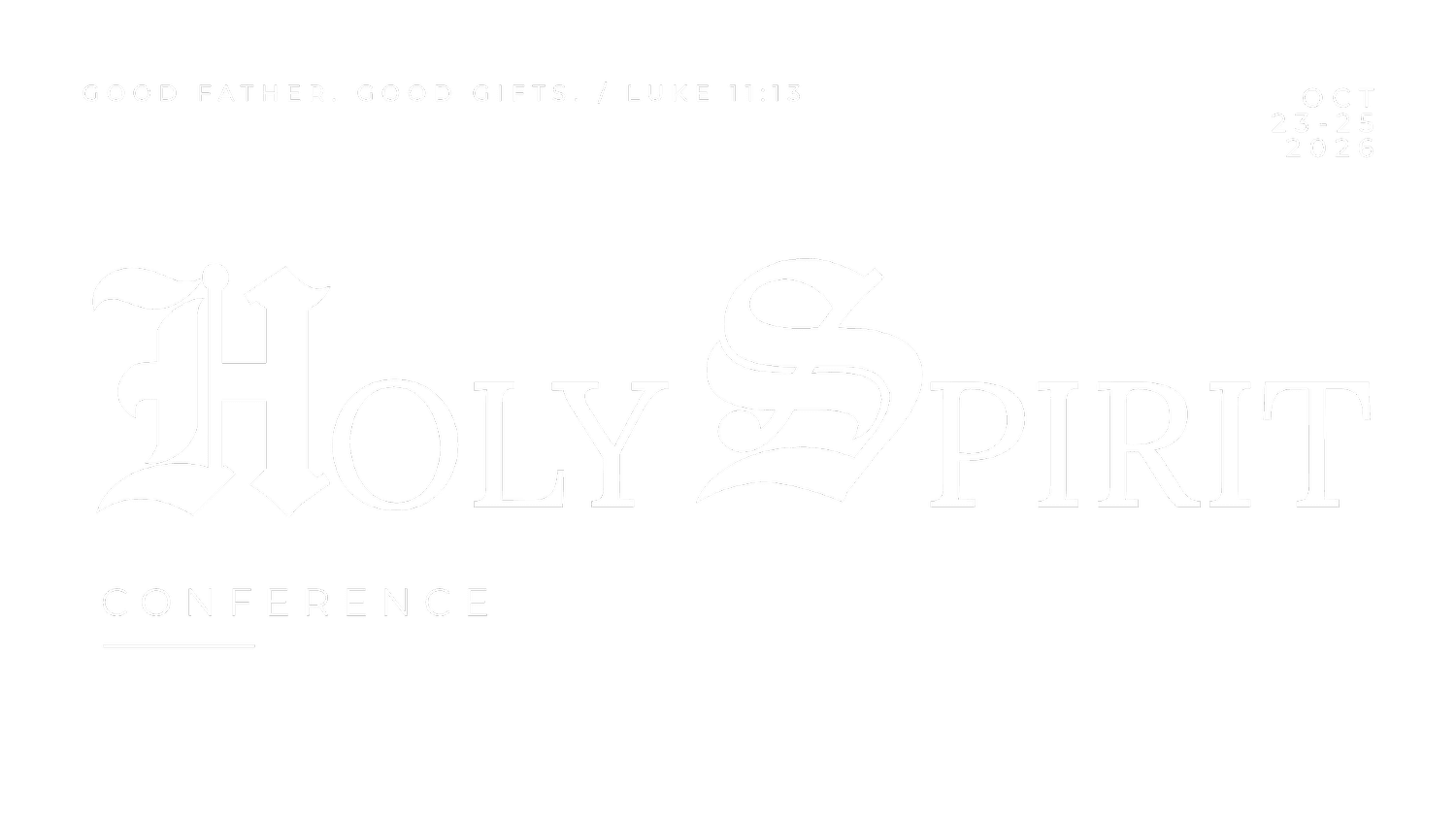 Holy Spirit Conference