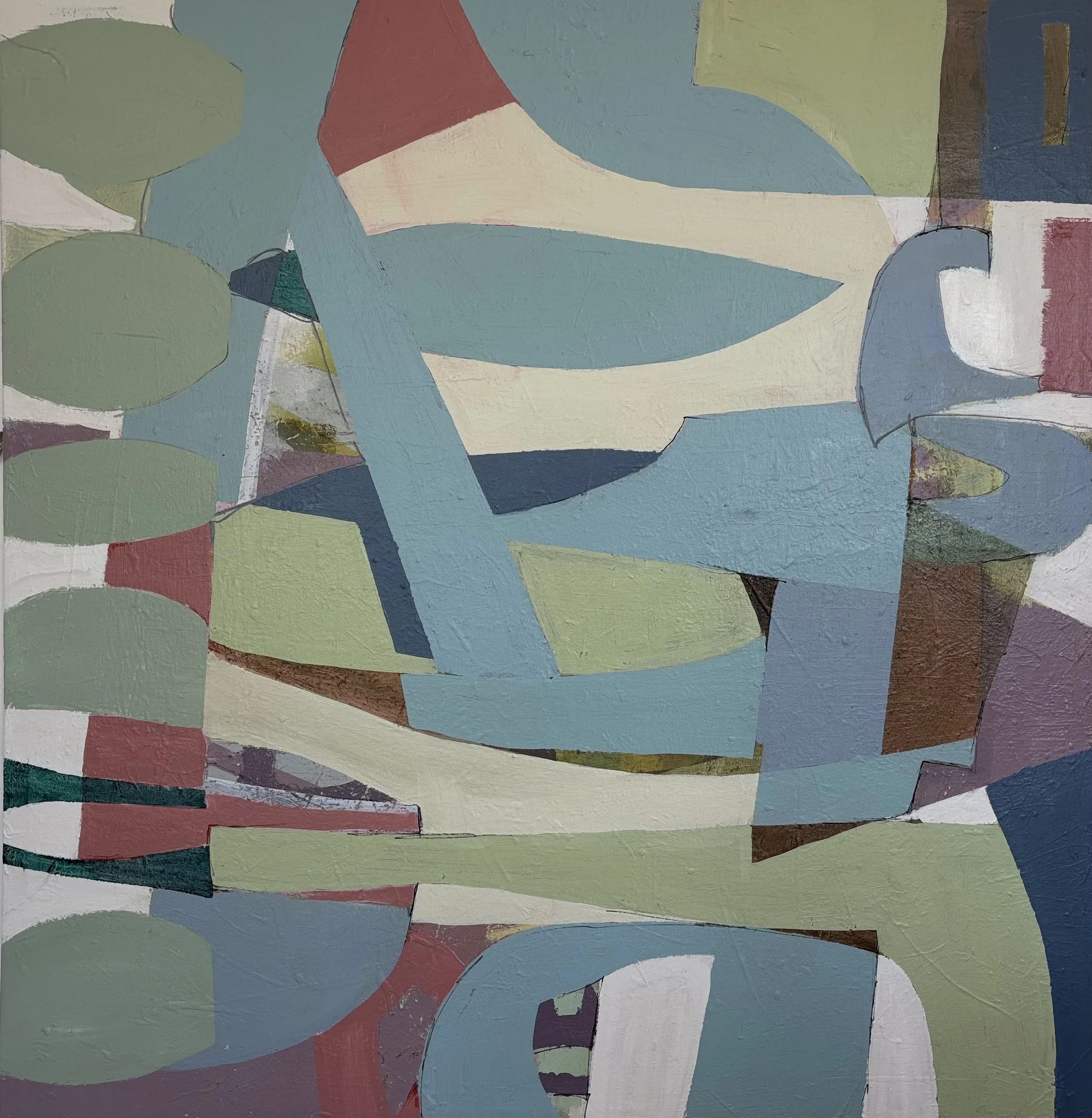 Kisses in the Rain, 48 x 48.jpeg