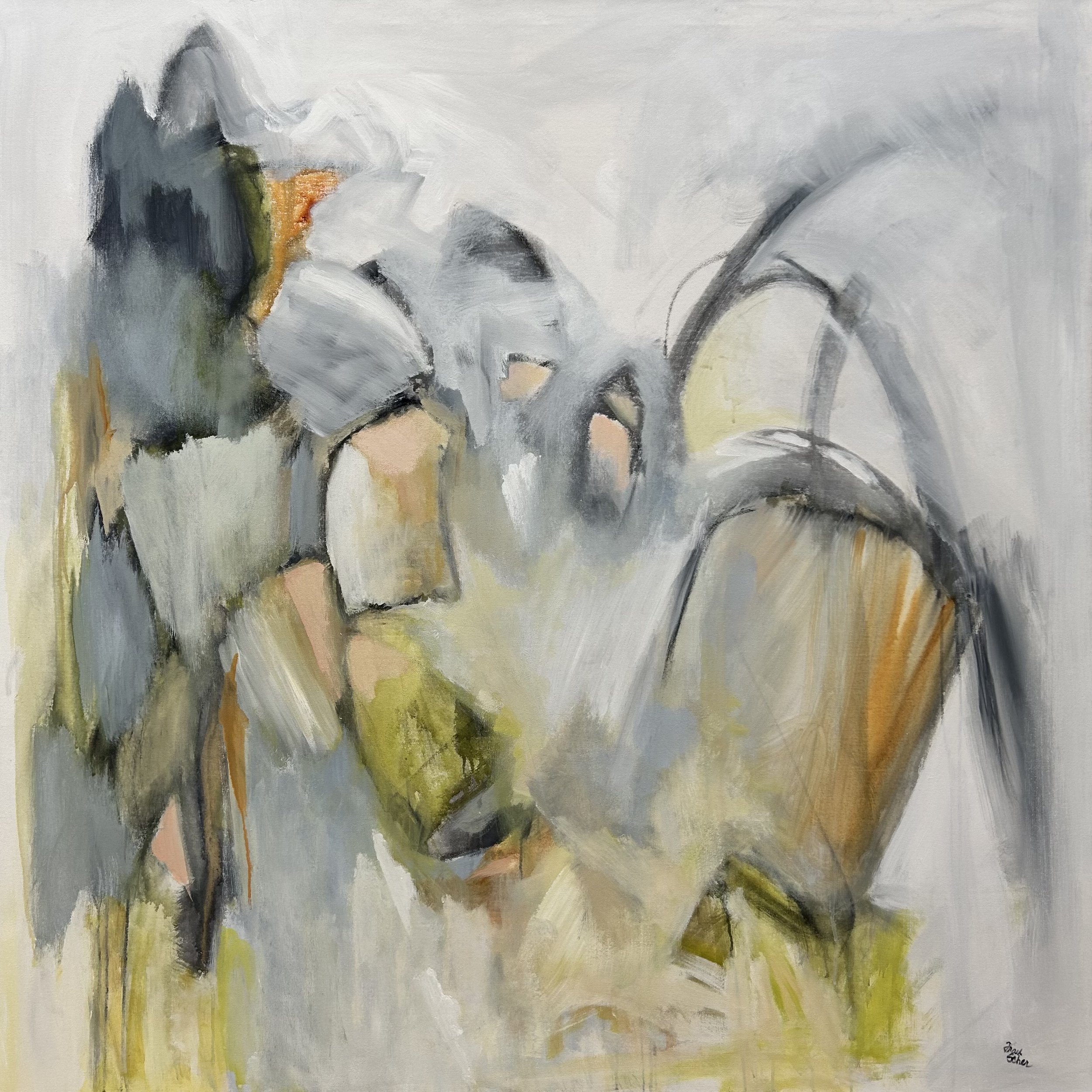 Riding on a Roller Coaster by Fran Scher