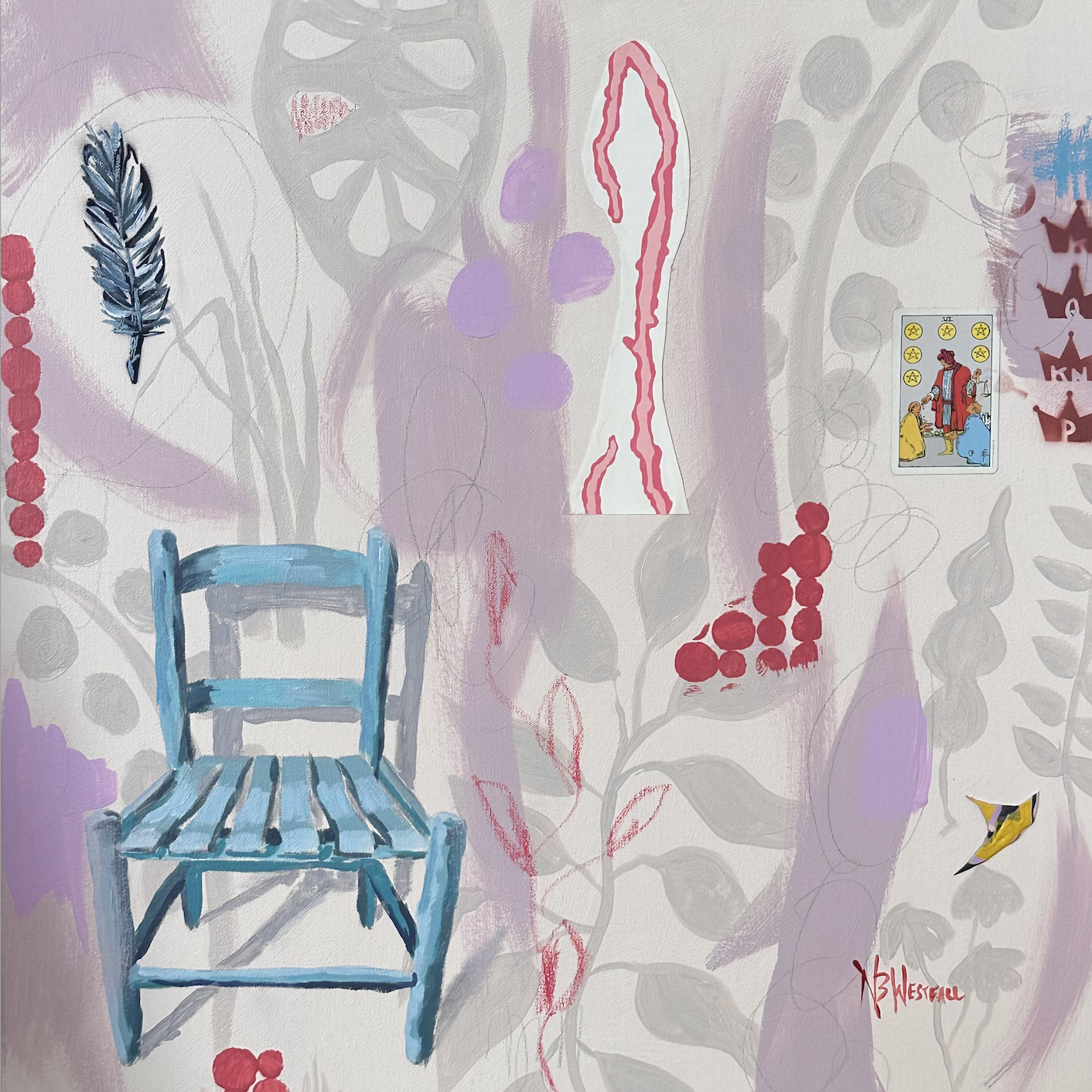 The One with the Blue Chair by Nancy B. Westfall