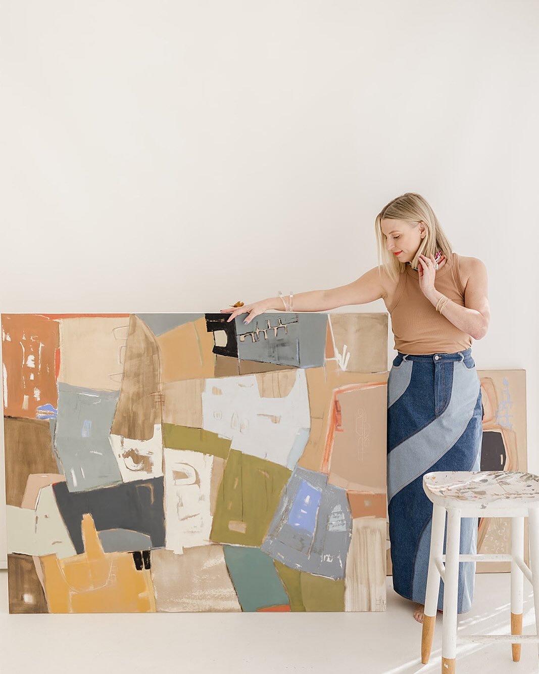 New Collection from Sarah Ella Cole 🧡 These original artworks are inspired by Sarah Ella&rsquo;s travels and embrace her mixed-media approach.

&ldquo;No mediums are off limits. I think the unexpected creates depth. I will base a canvas with waterco