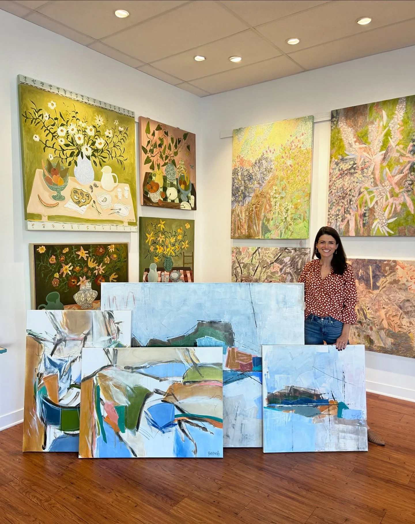 Autumn vibes with Parrish Hoag 🍂🍂

This new series from Parrish Hoag features abstract landscapes &ldquo;inspired by the changing seasons &amp; colors of fall.&rdquo; Parrish, who is based in Gainesville, Georgia, uses mediums such as acrylic, char