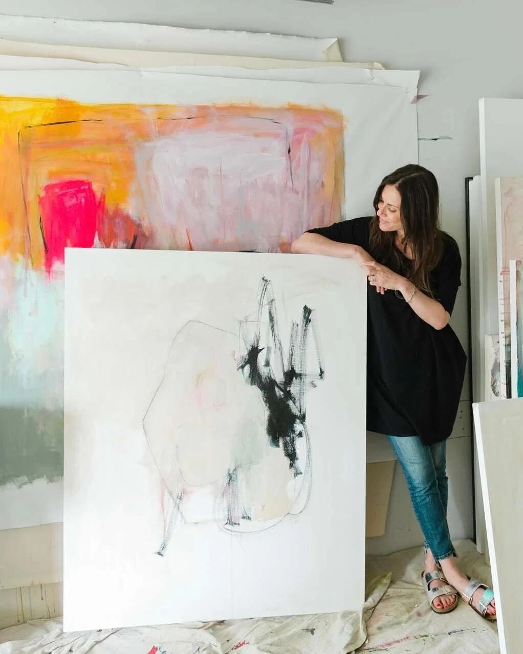 Amy Stone is a mixed-media artist with a focus on abstract expressionism and the abstracted female form. 

Based in Seattle, WA, her creative process is highly intuitive and rooted in a sense of peace. Amy Stone&rsquo;s paintings are featured in both