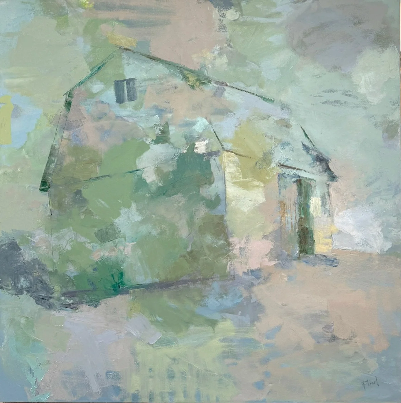 Kay Flierl&rsquo;s barn paintings are the perfect winter painting &ndash; her images recall simpler times and bring forth emotions of warmth and shelter. They have a sense of nostalgia that seems to be ever present during the holiday season, showcasi