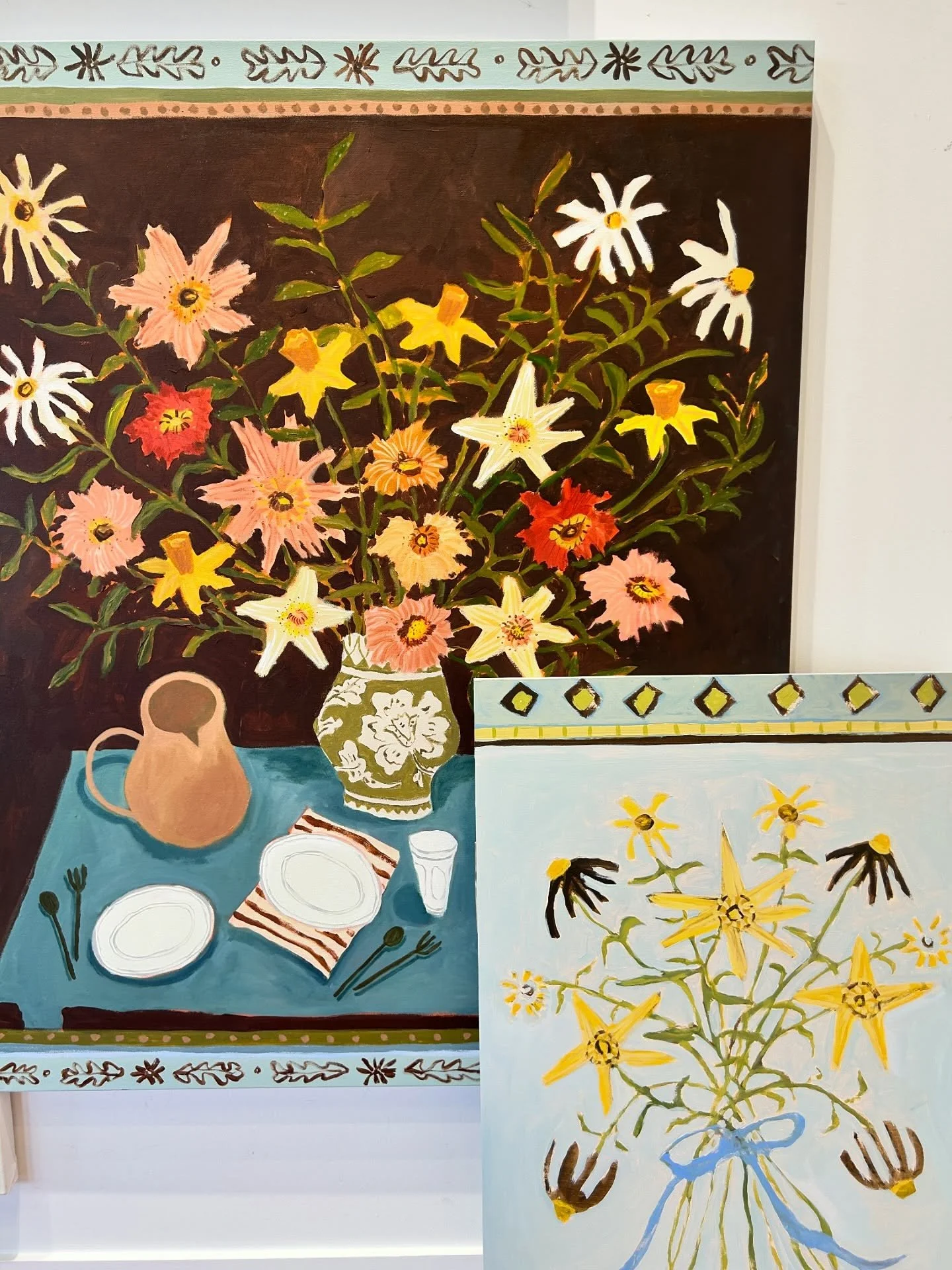 A fresh collection from Laura McCarty has arrived 🍐

This new collection of original paintings features works on canvas, birch panel, and paper. For more information on these works (and more!) visit Laura McCarty&rsquo;s artist page on the Gregg Irb