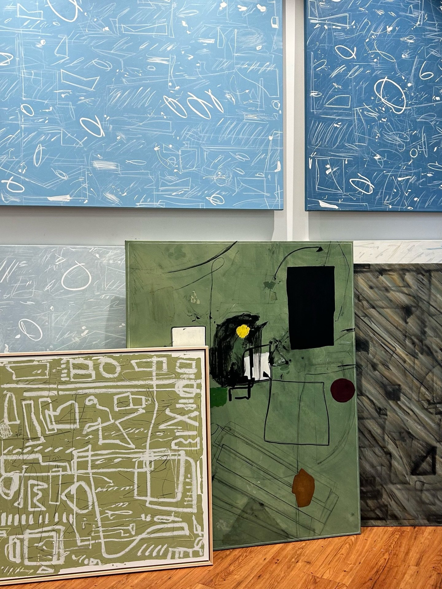 &ldquo;I often see paintings as a series of choices and actions. I will just stare at a Cy Twombly or Basquait [painting] and go over every little mark and ask myself, why did he make that choice with that particular medium and how did he get to that