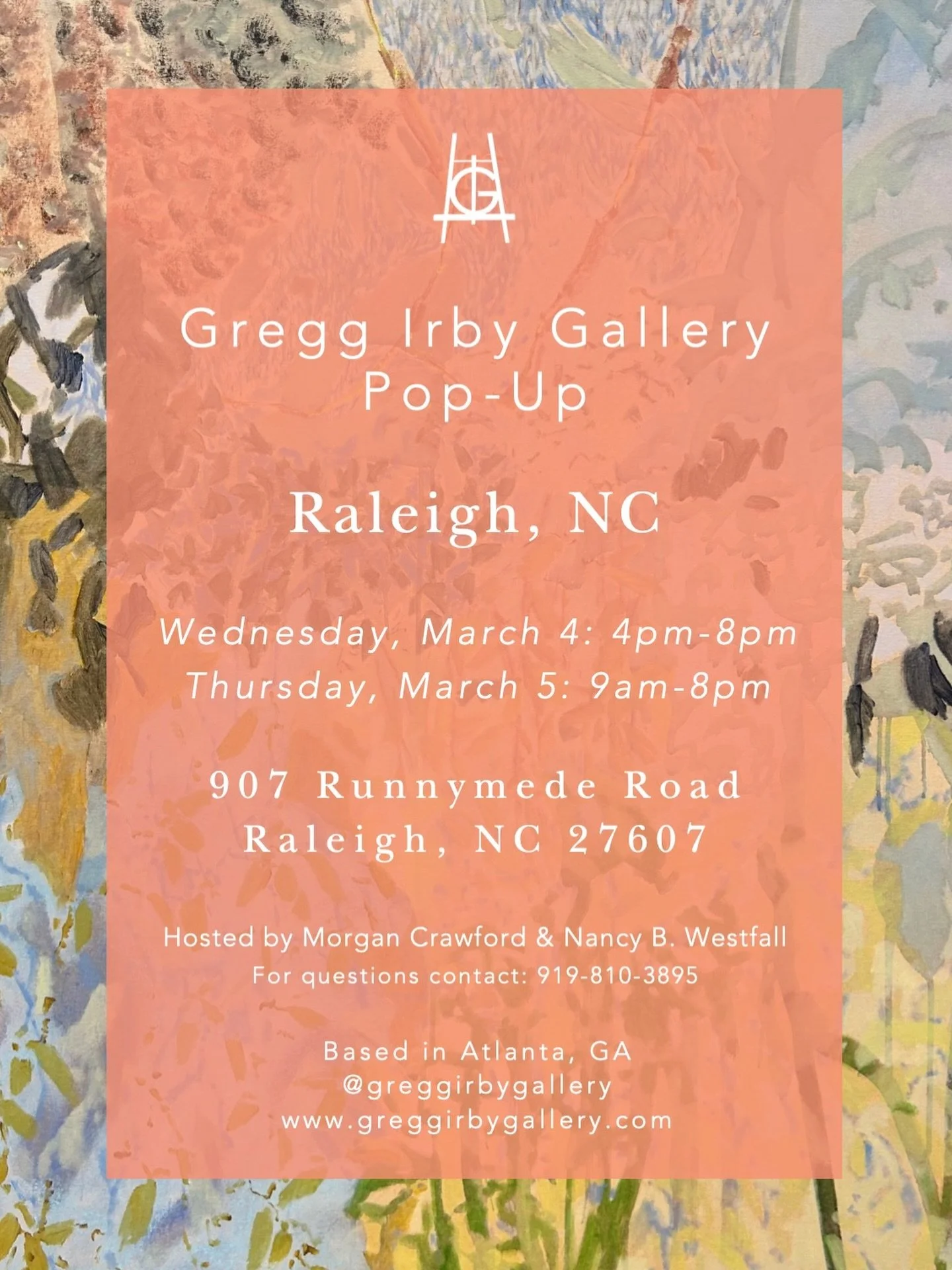 RALEIGH!!!! We will be in your area in ONE WEEK! 

If you love collecting, viewing, or just being around original art then come see us at our pop-up! There will be plenty of artworks for all tastes, budgets, and styles. Come and color your world 🎨🎨