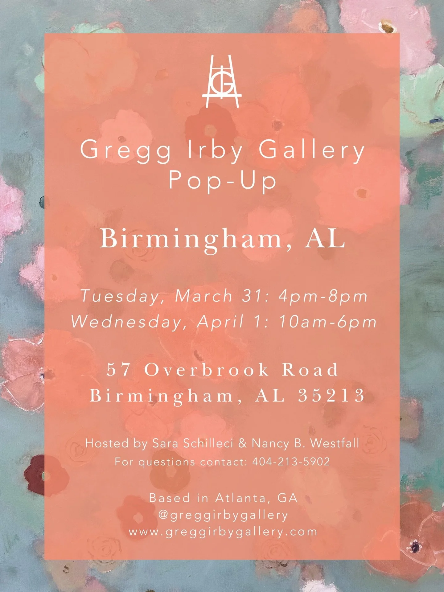 One week until our Birmingham Pop-Up!!! 💫💫

Join us for a two-day event filled with great company and fabulous original art! We will have plenty of paintings in all sizes and styles from your favorite artists. Can&rsquo;t wait to see you!! 

March 