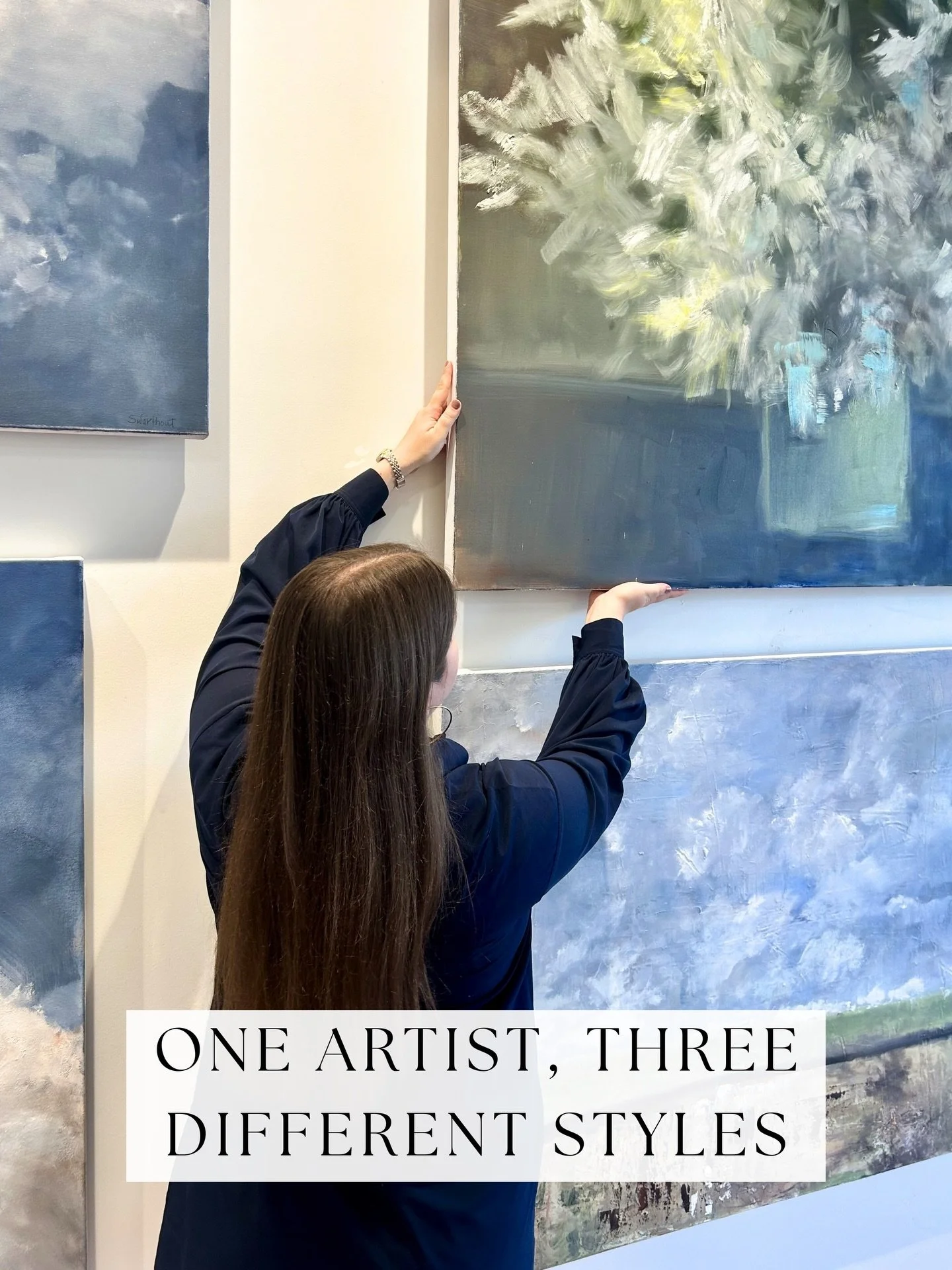 One artist. Three styles. Endless inspiration. 

☁️Toni Swarthout&rsquo;s newest collection brings together sweeping landscapes, ethereal cloudscapes, and bold abstract florals &mdash; all painted in rich oils.

☁️Explore the full collection online o