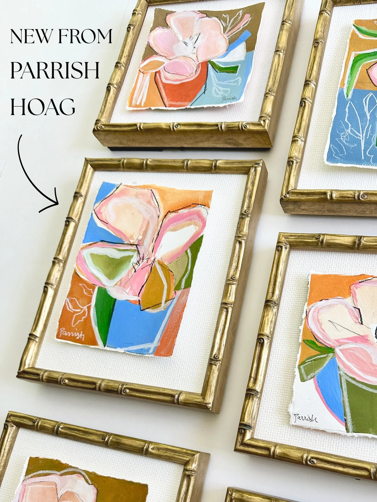The Azalea Collection by Parrish Hoag is now available 🌸

&ldquo;Inspired by spring days, backyard blooms, &amp; all the color this time of year brings, [&hellip;] these paintings came from slow afternoons outside &mdash;fresh air, full color, &amp;