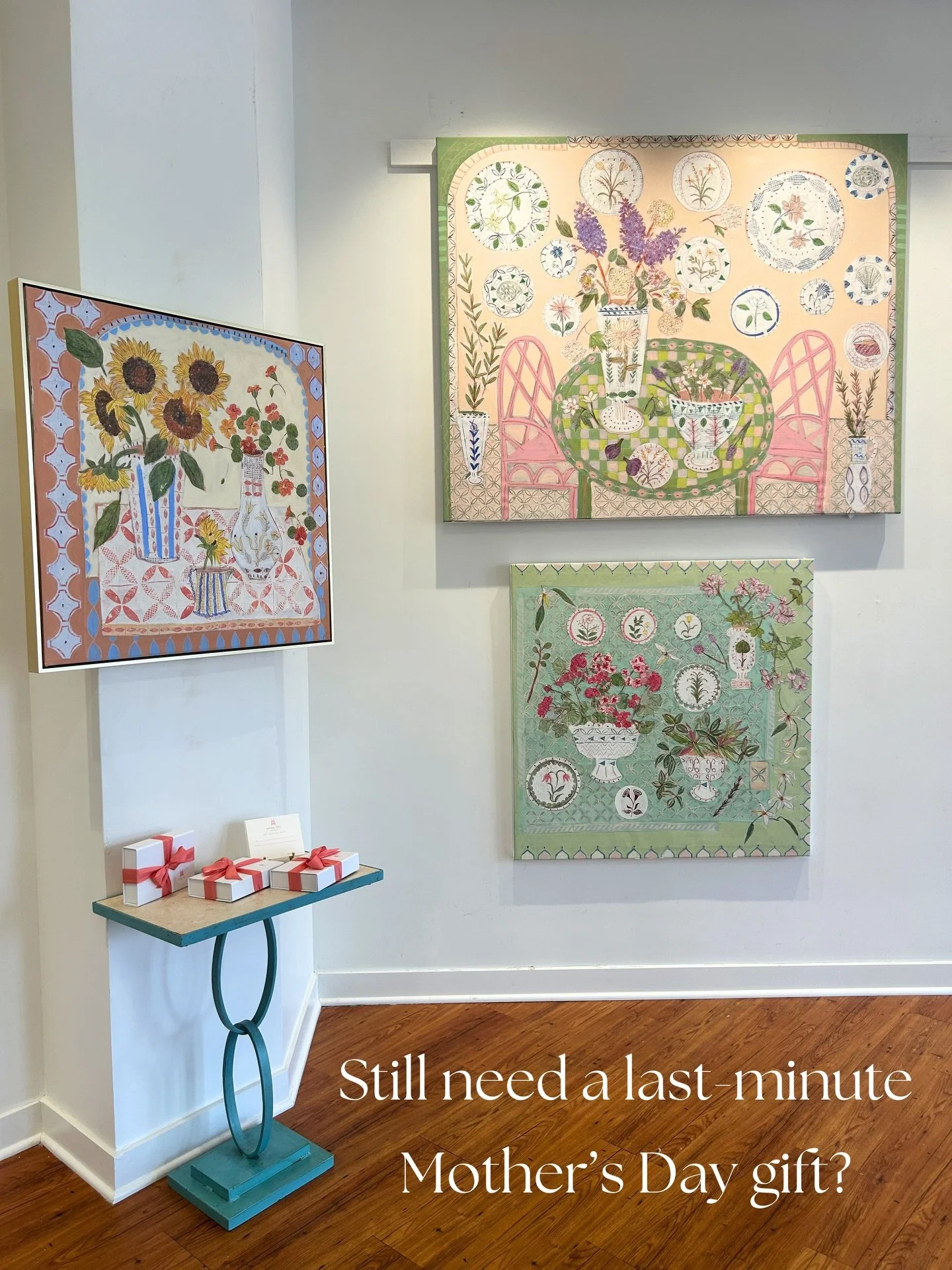 Come visit us at our Atlanta gallery for any last minute Mother&rsquo;s Day shopping 💐💐 P.S. we also have gift cards!! 💌

Open today from 11AM - 5PM! 
Located in Peachtree Battle Shopping Center

&hellip; and if you&rsquo;re not in ATL, visit our 
