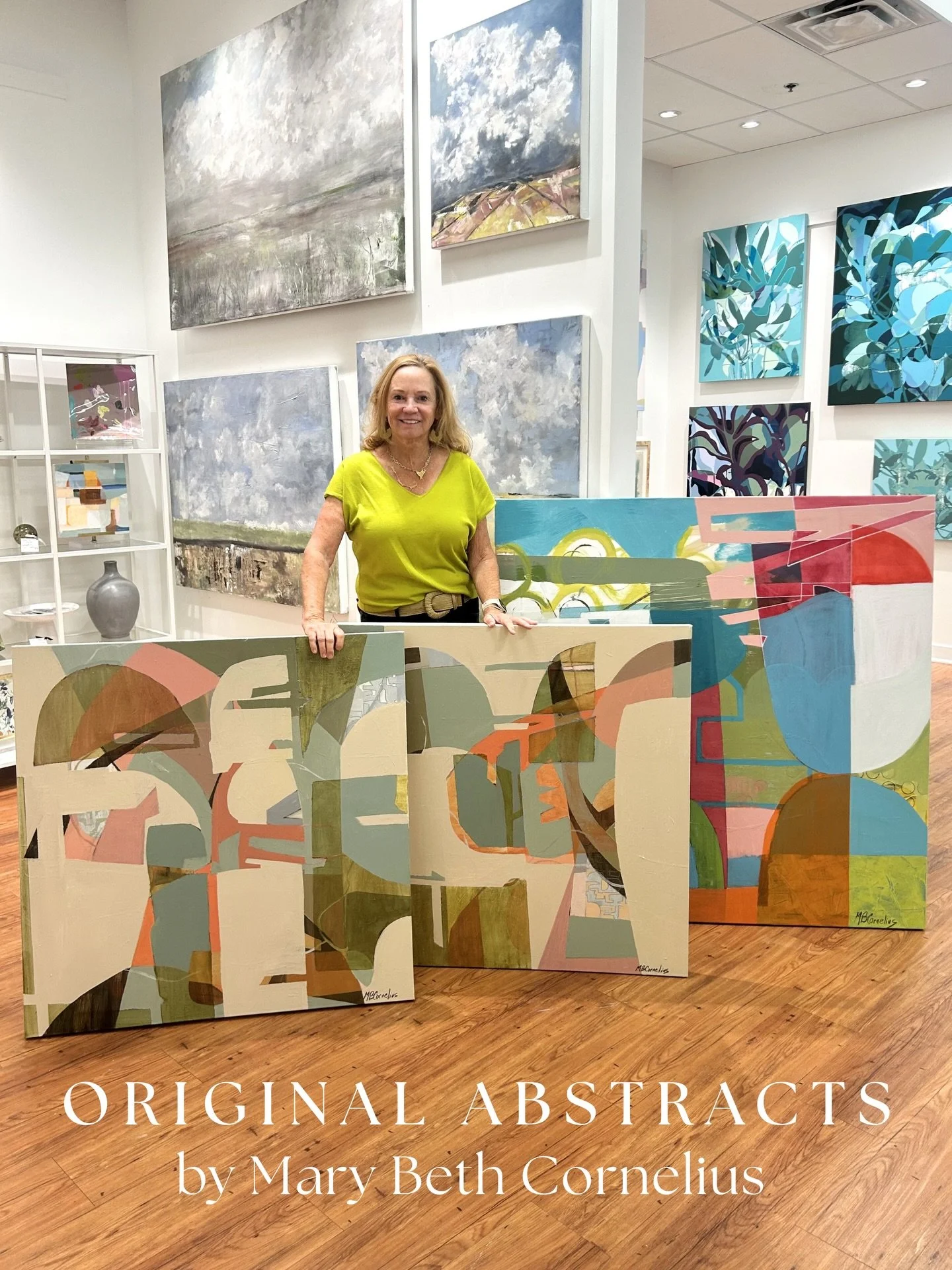 &ldquo;The ideas driving my art are the automatic and the subconscious. My background in engineering pulls me to explore line and shape, juxtaposing the geometric with the organic, the rigid with the fluid.&rdquo; - Mary Beth Cornelius 

&mdash;&mdas