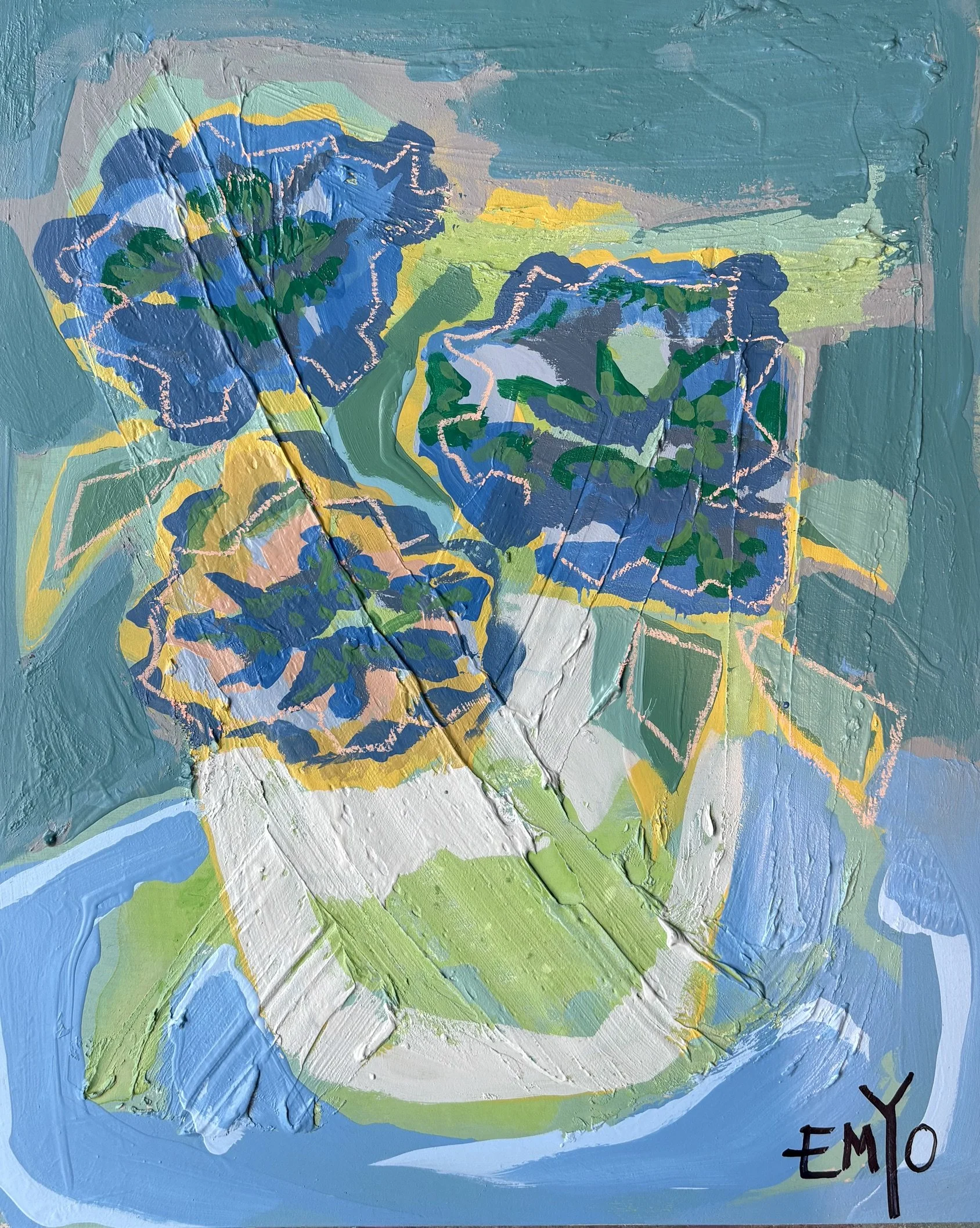 EMYO, Blue and Blooming 9, 16x20, 500.jpeg