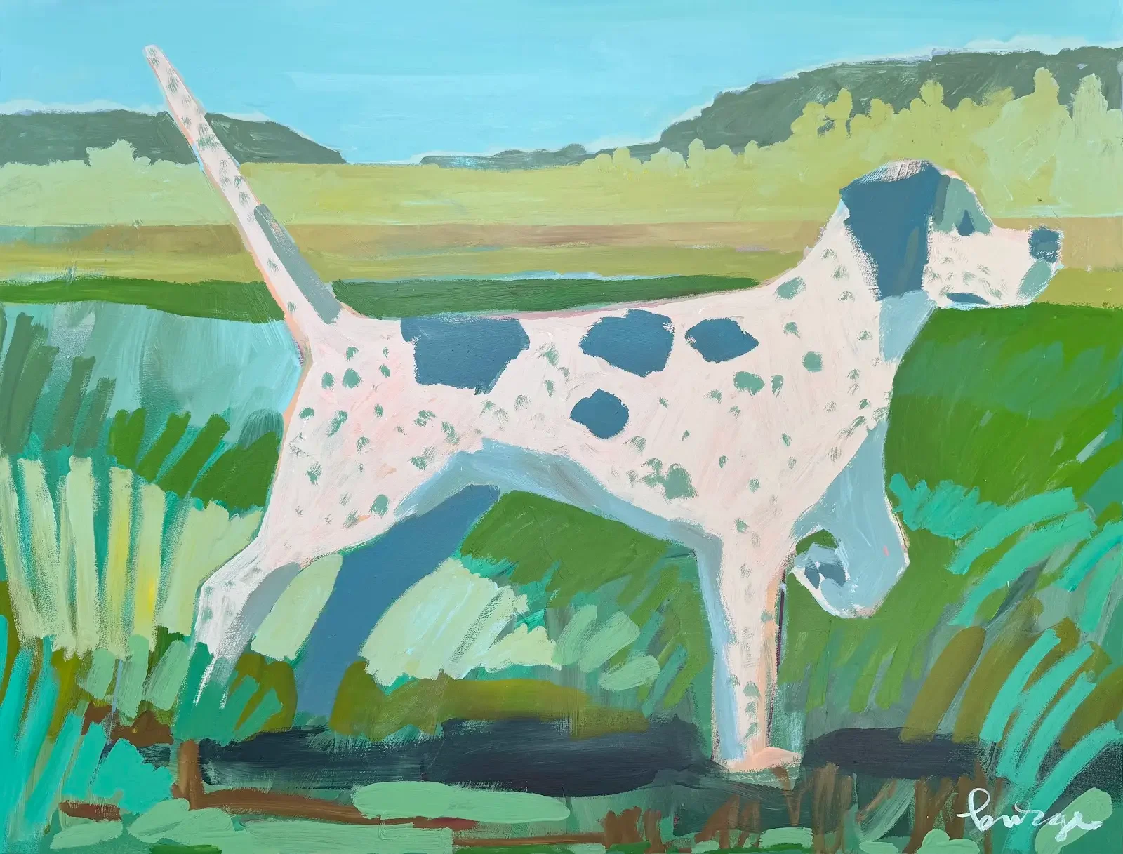 The Dog with No Fear by Elaine Burge