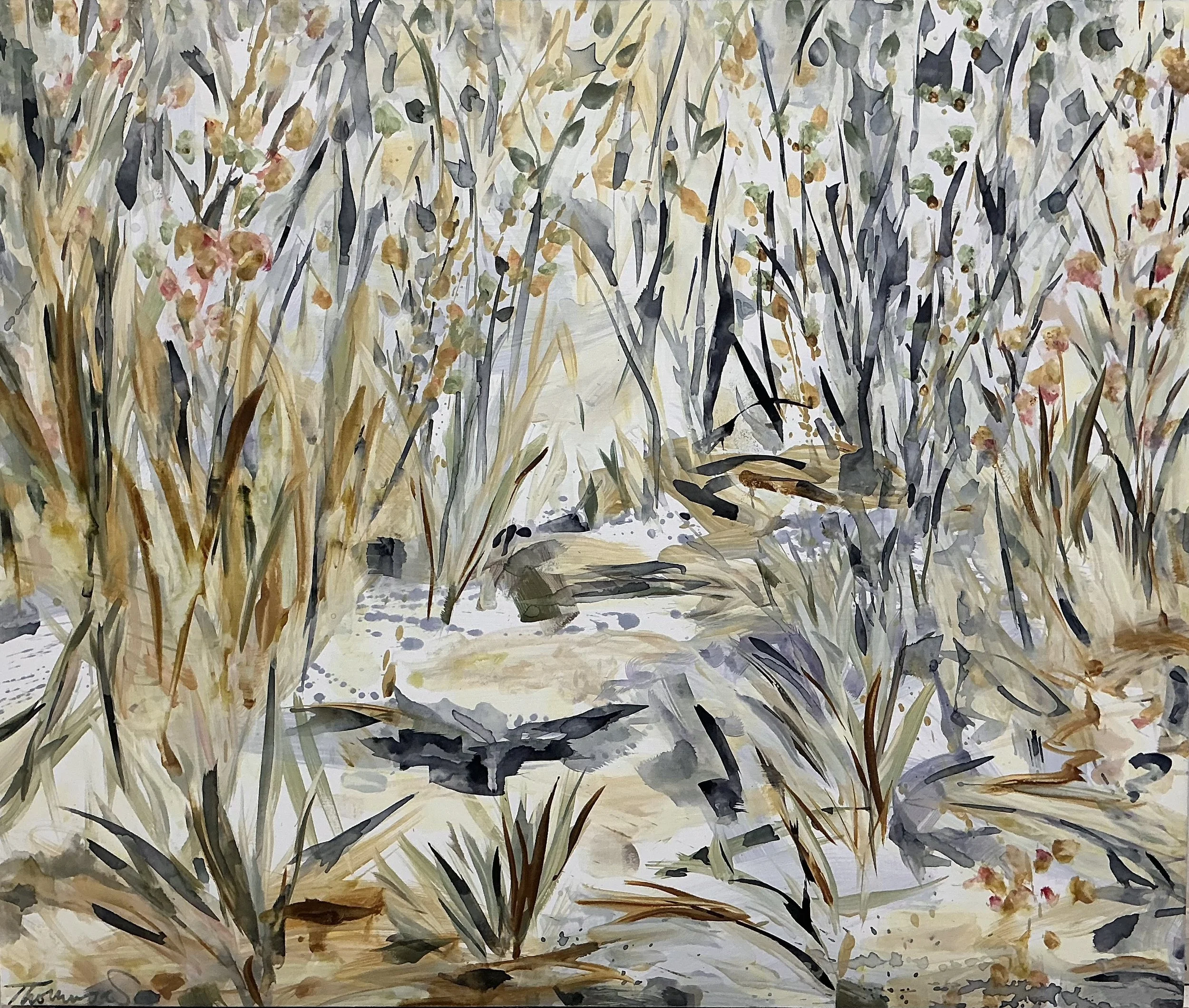 Garden Pond by Thomasa Seymour
