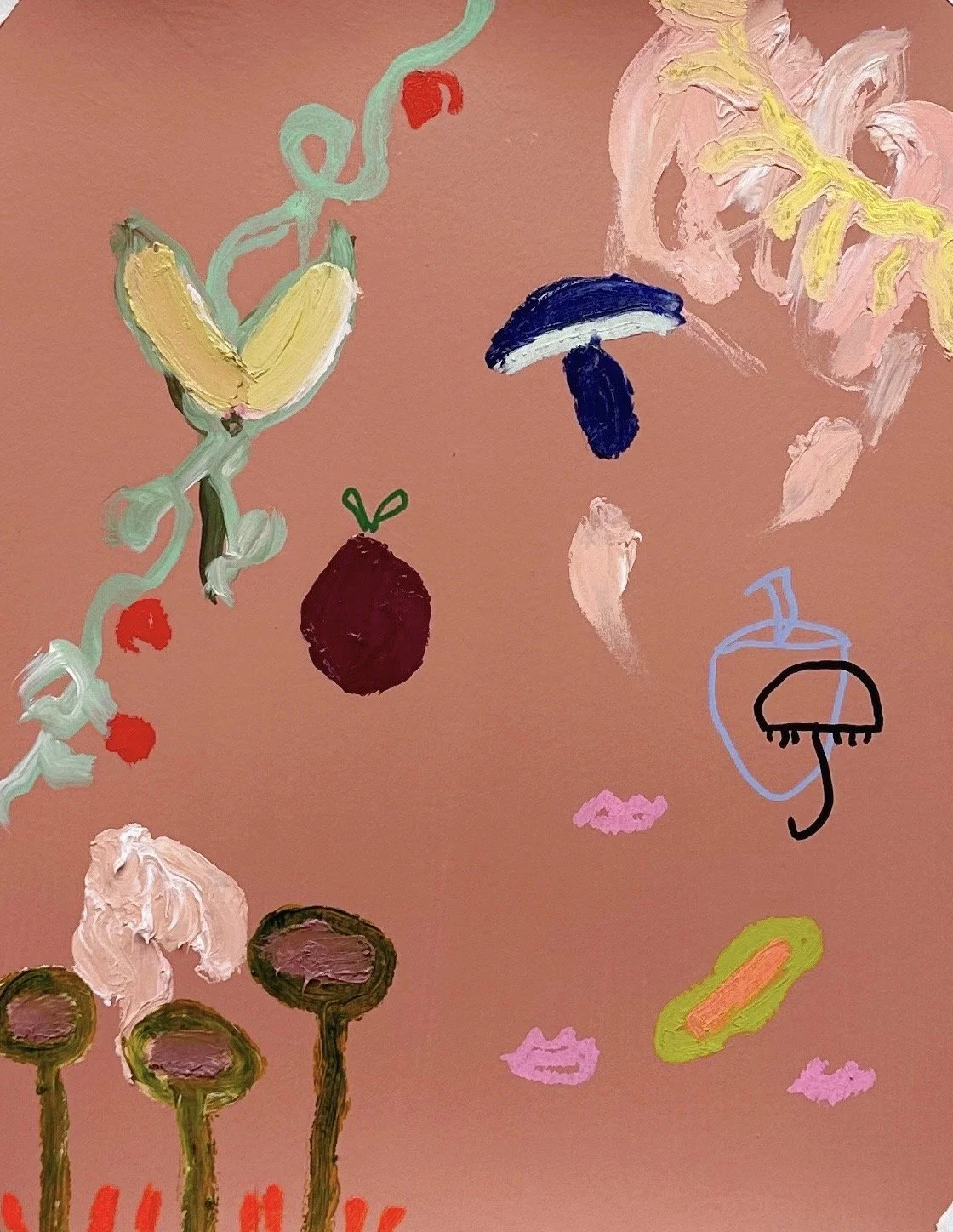 Lips Under The Umbrella by AK Hardeman