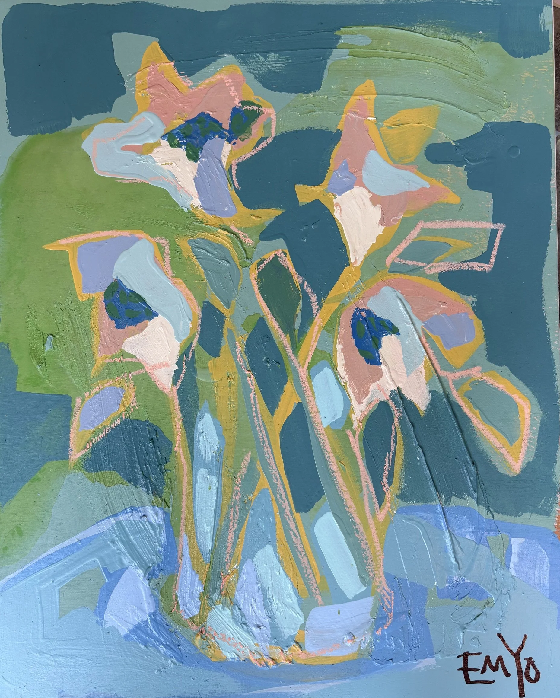 Blue and Blooming 6 by EMYO