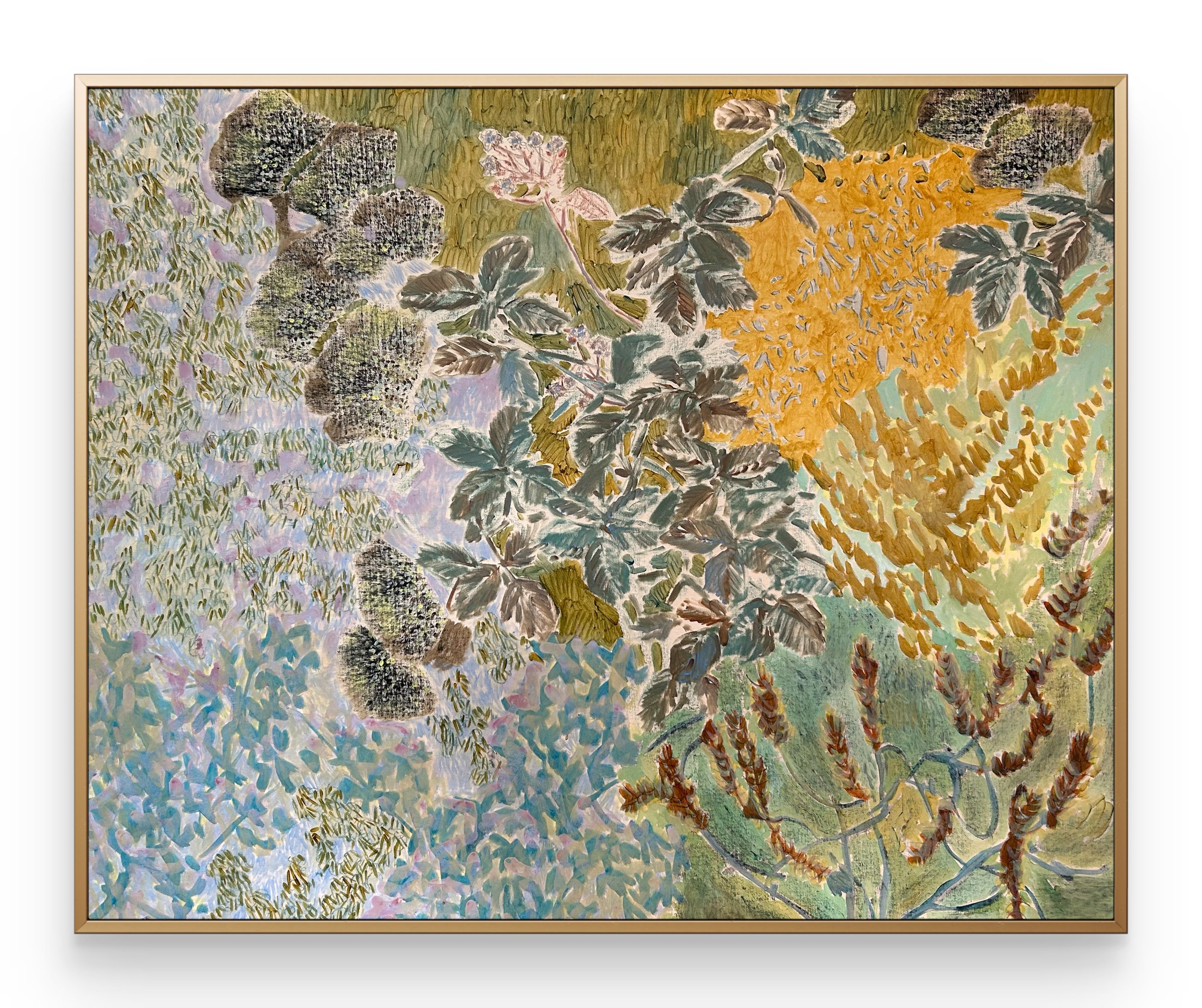 Garden Glimpse by Amy Wright - SOLD