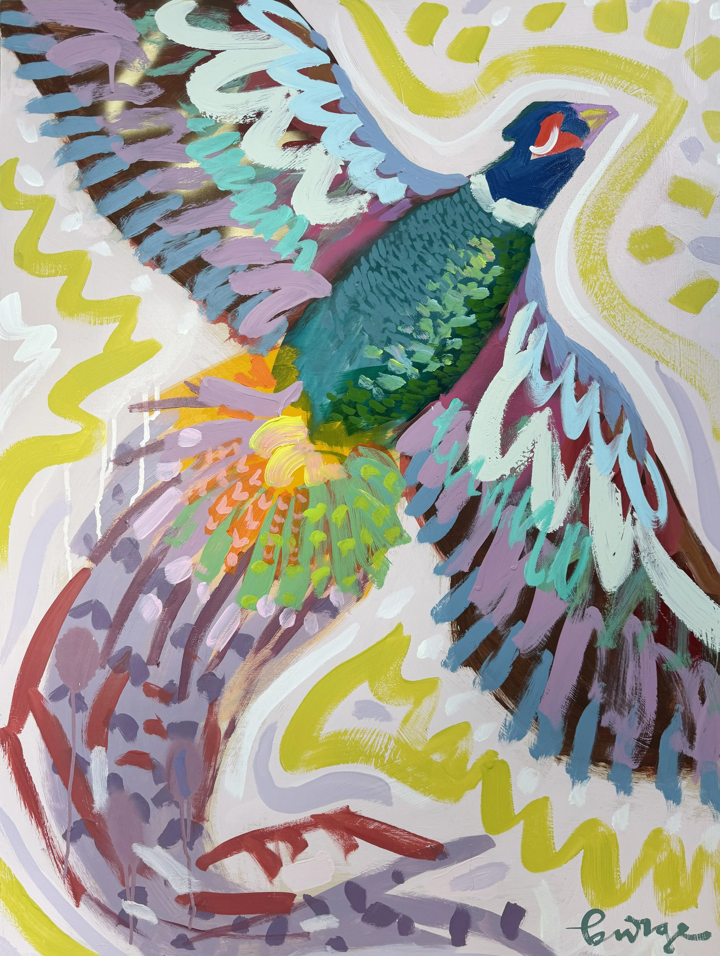 Wild Life 2 by Elaine Burge - SOLD