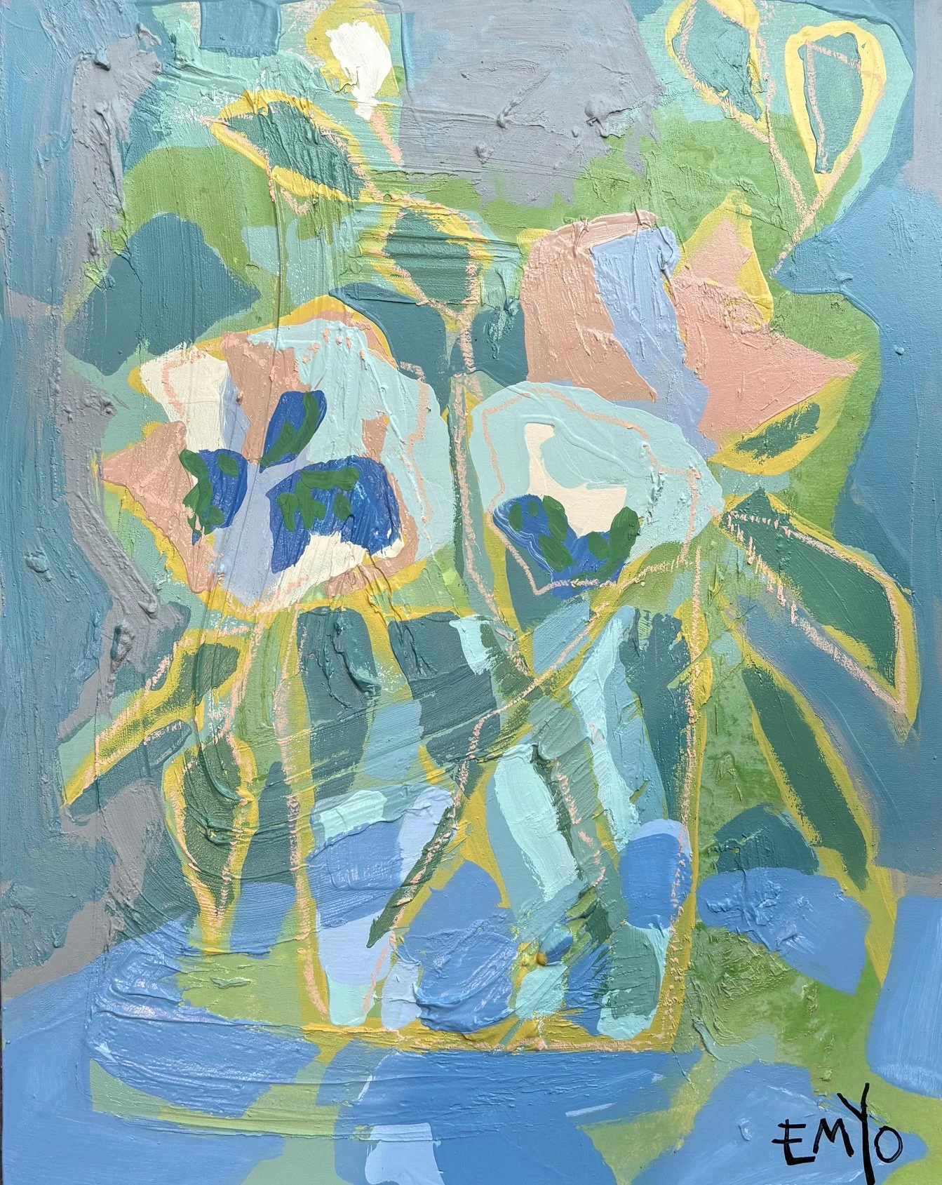 Blue and Blooming 4 by EMYO
