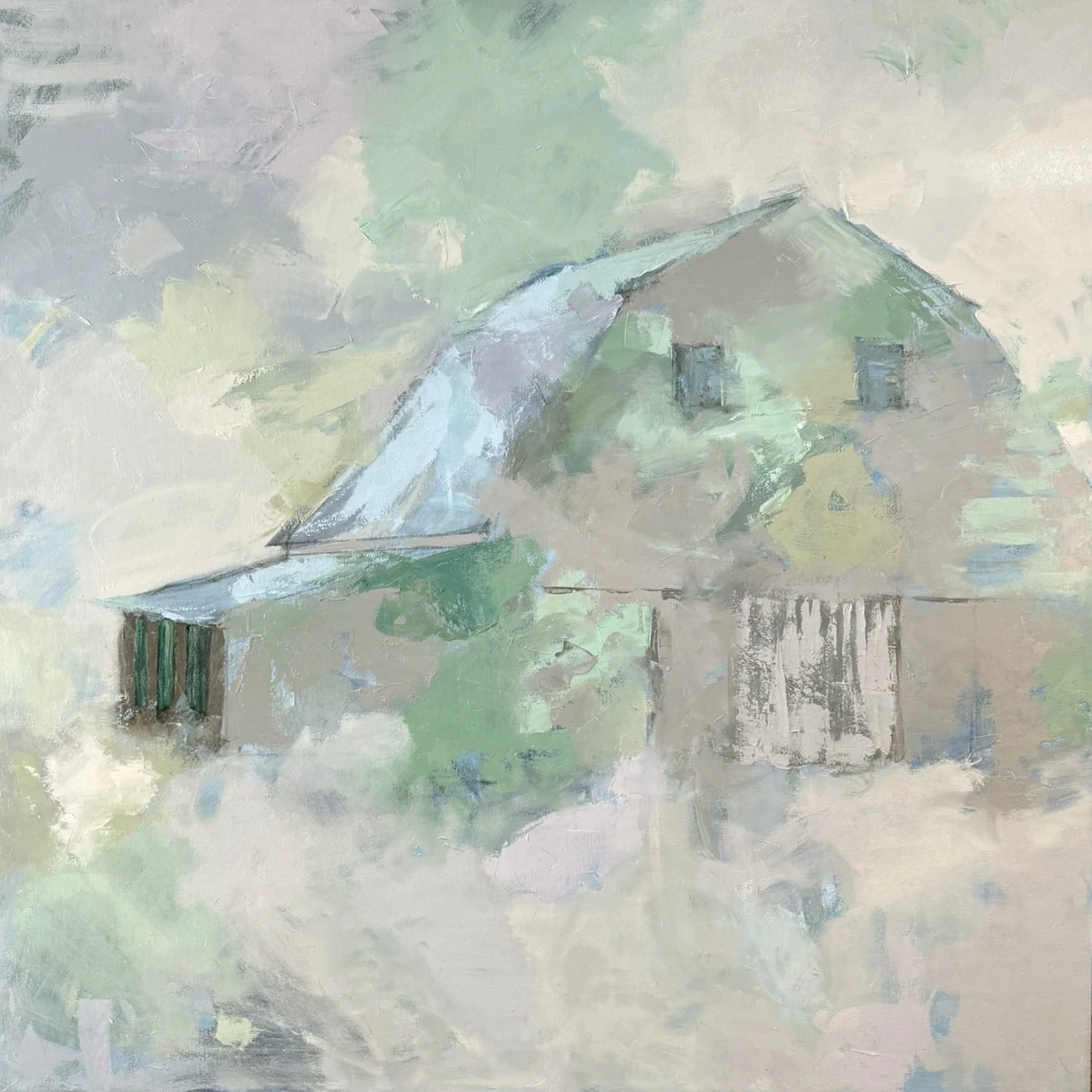 Of silence and solitude, 36x36, $2400.jpg