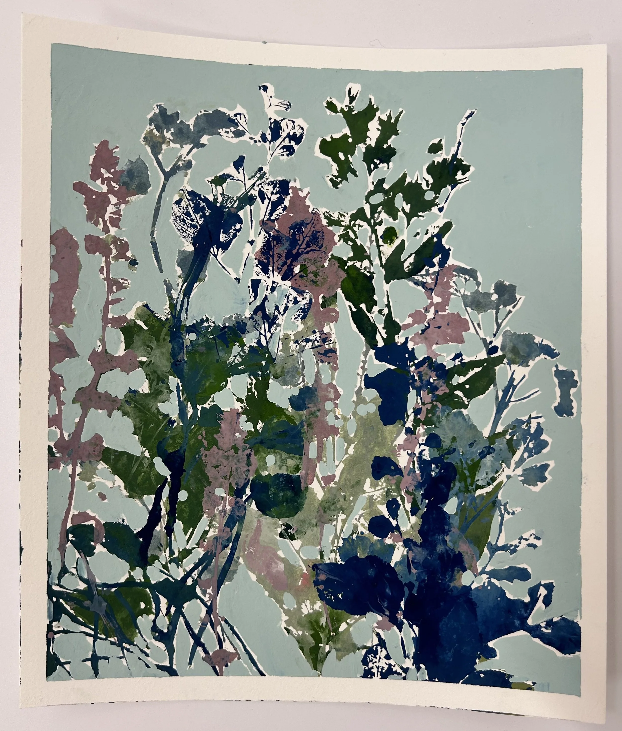 Grounding Blue #2 by Sara Cameli