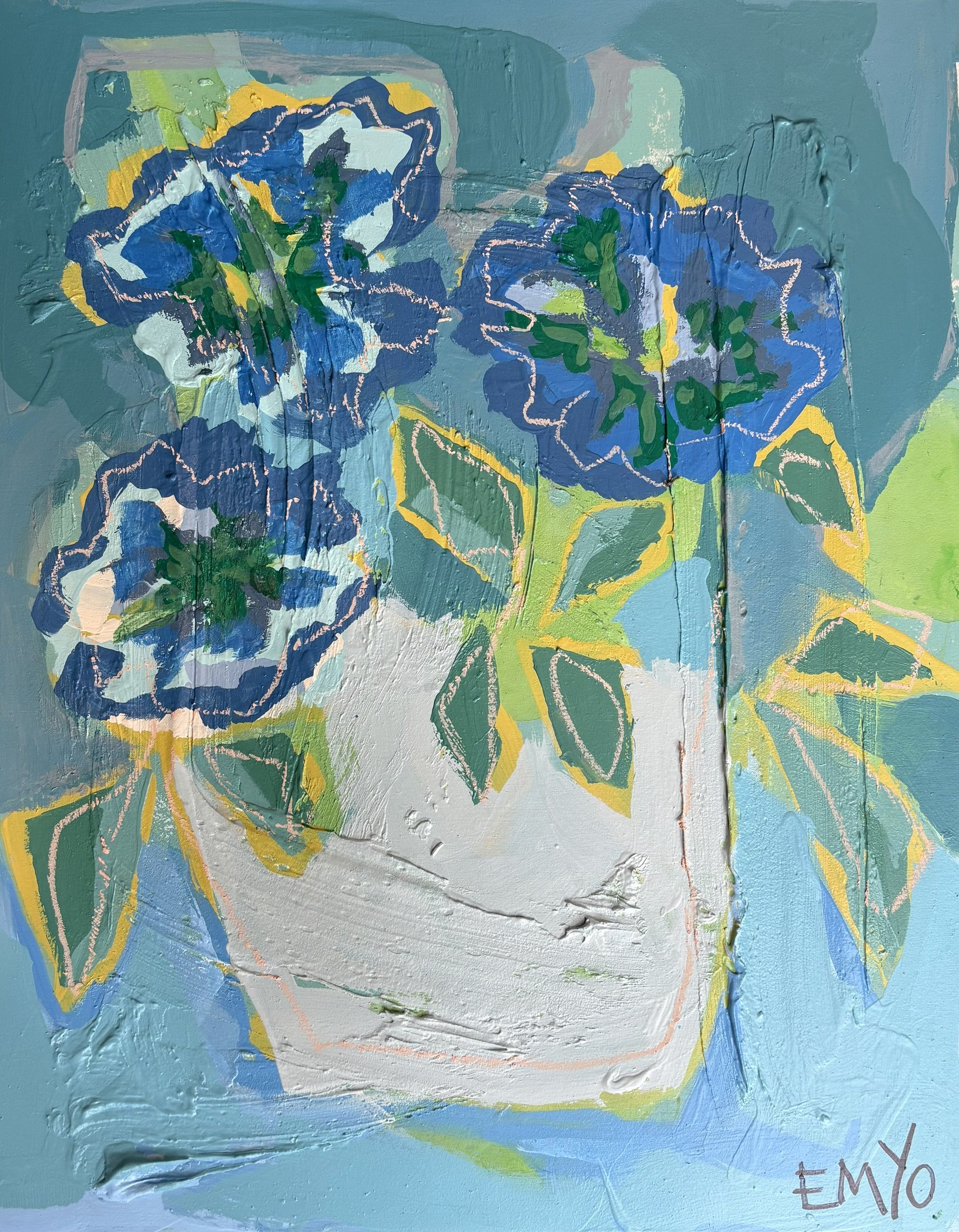 Blue and Blooming 3 by EMYO