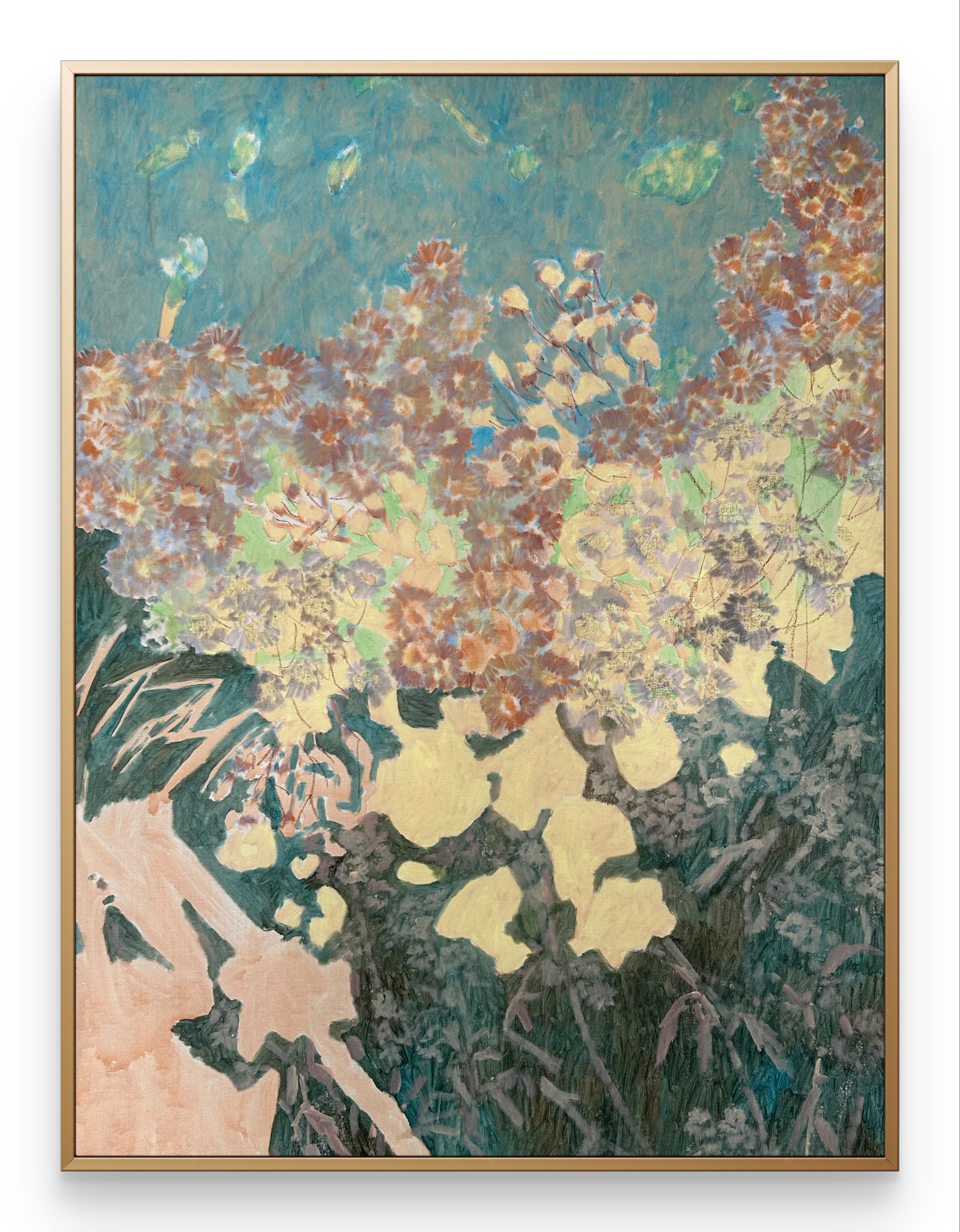 Paper Daises in the Afternoon Glow by Amy Wright - SOLD