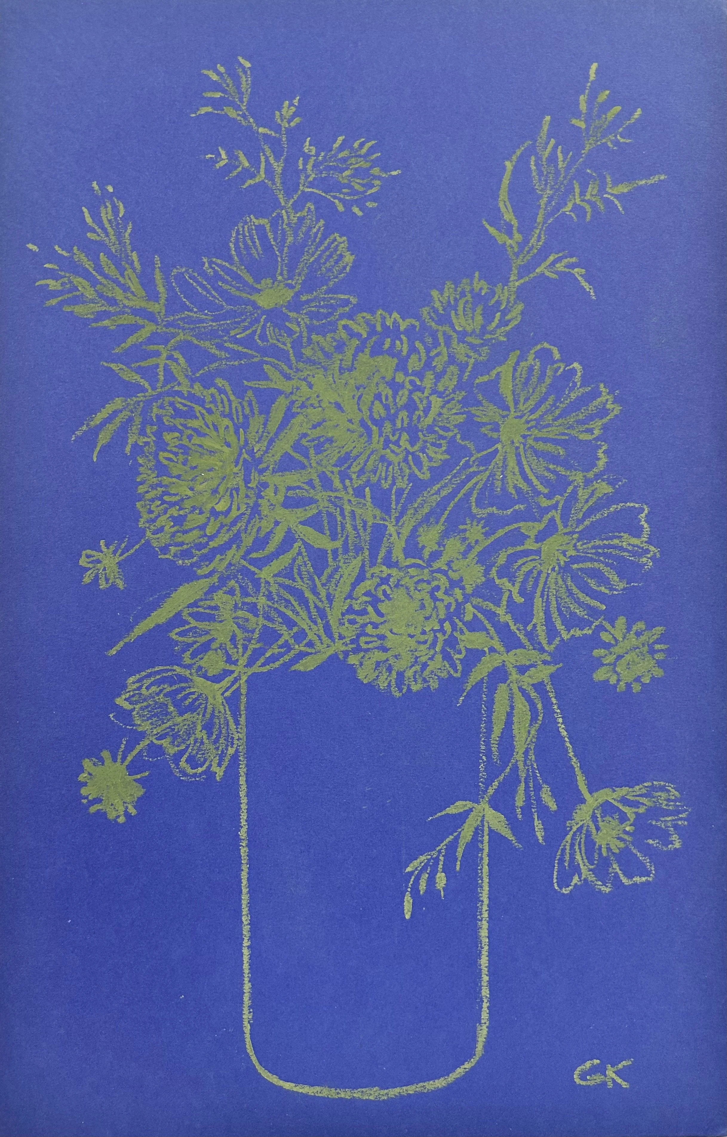 Bouquet Drawing 19 by Gretchen Kelly