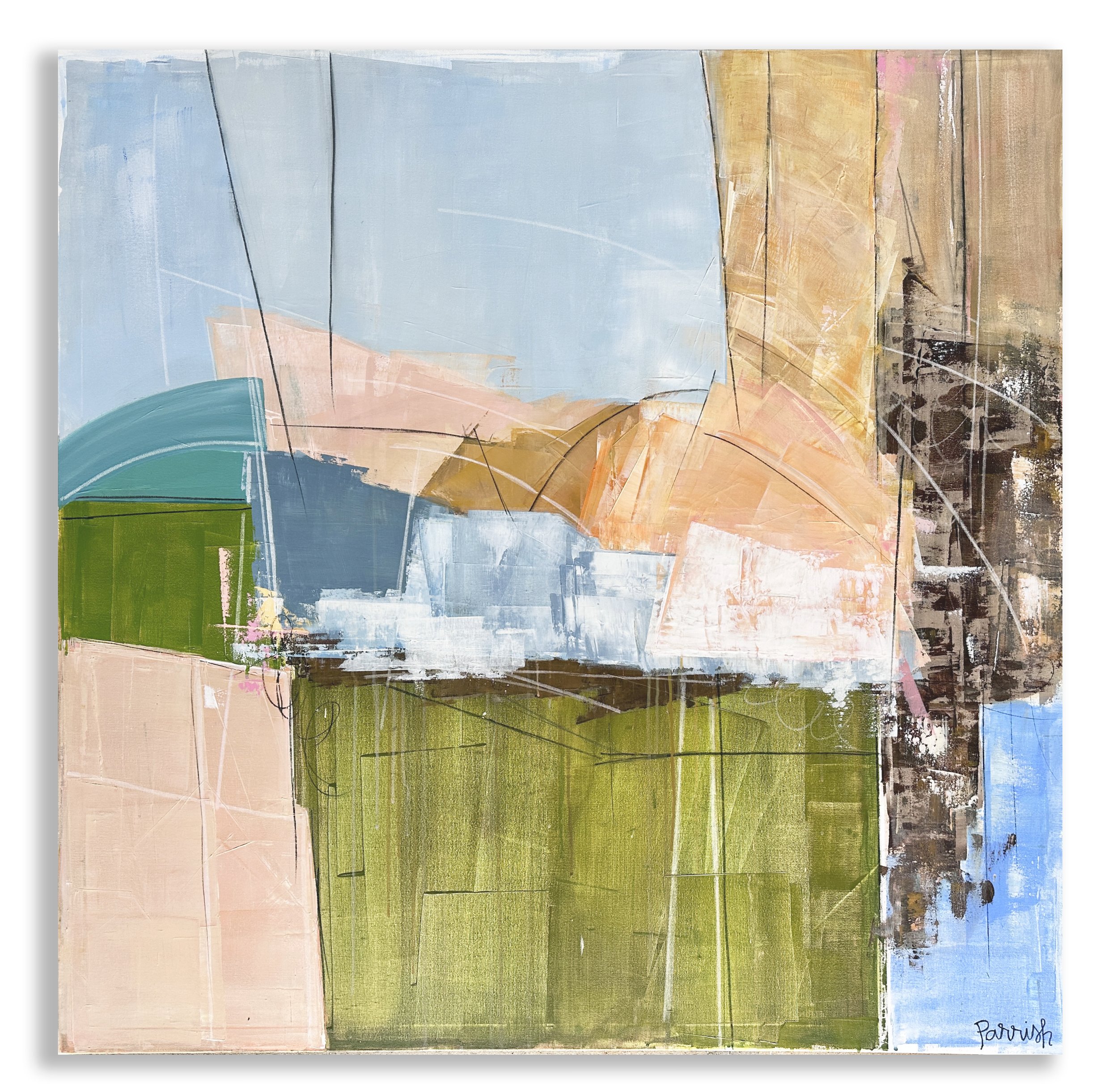 Sorbet Mountain Top by Parrish Hoag