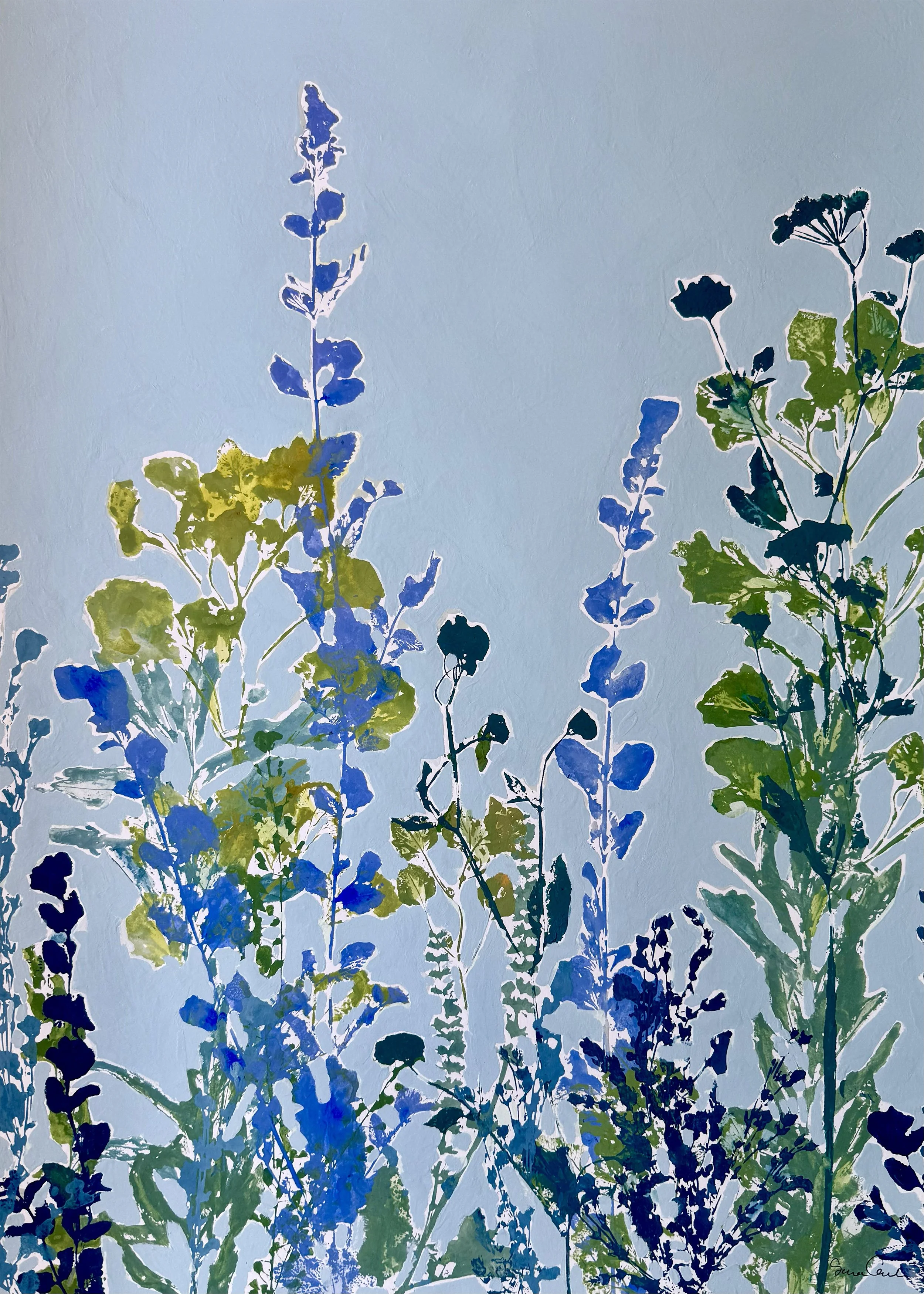 Snapshot in Blue 1 by Sara Cameli