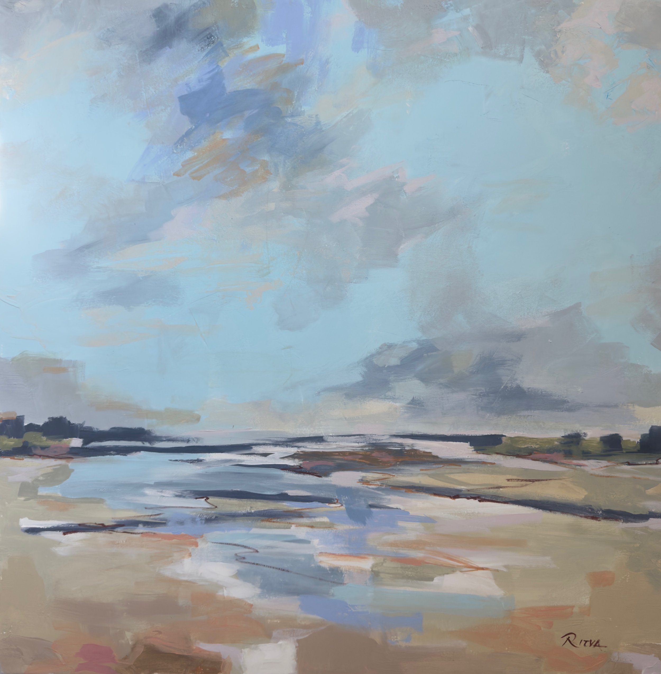 Soft Breezes by Ritva Porter
