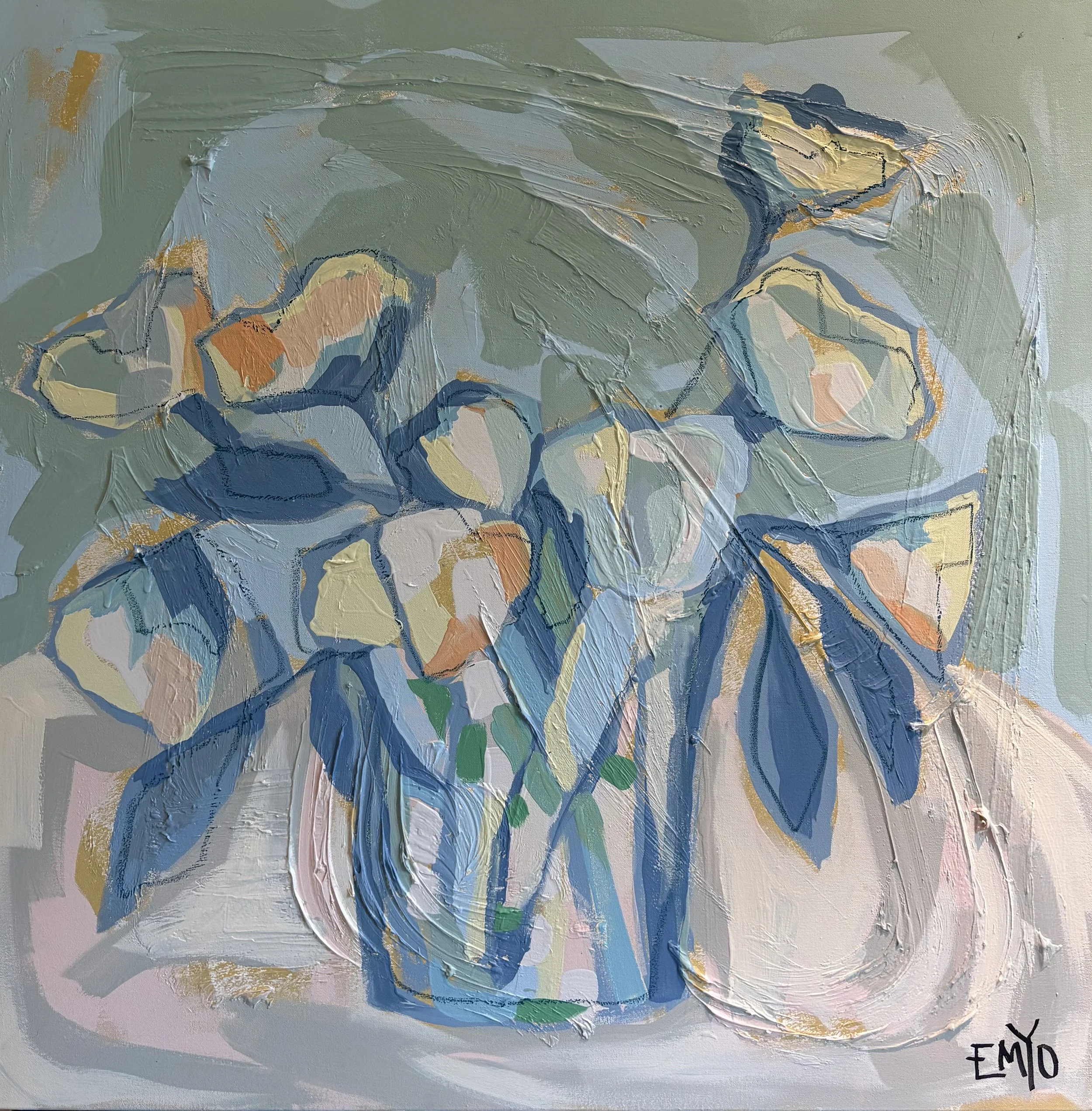 EMYO, Blooming and Beaming 2, 36x36, $1600.jpg