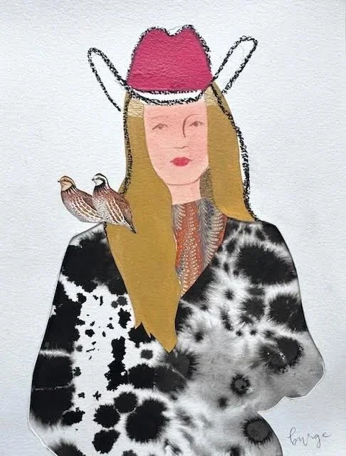 Fly High Cowgirl V by Elaine Burge