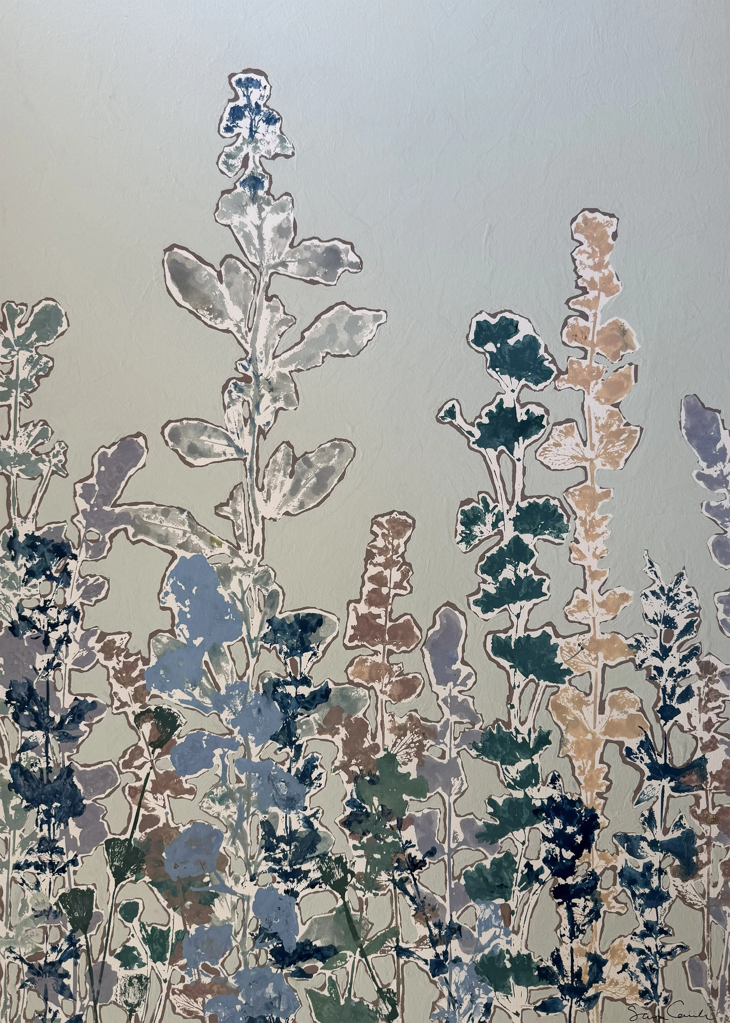 Outlined in Mist 1 by Sara Cameli