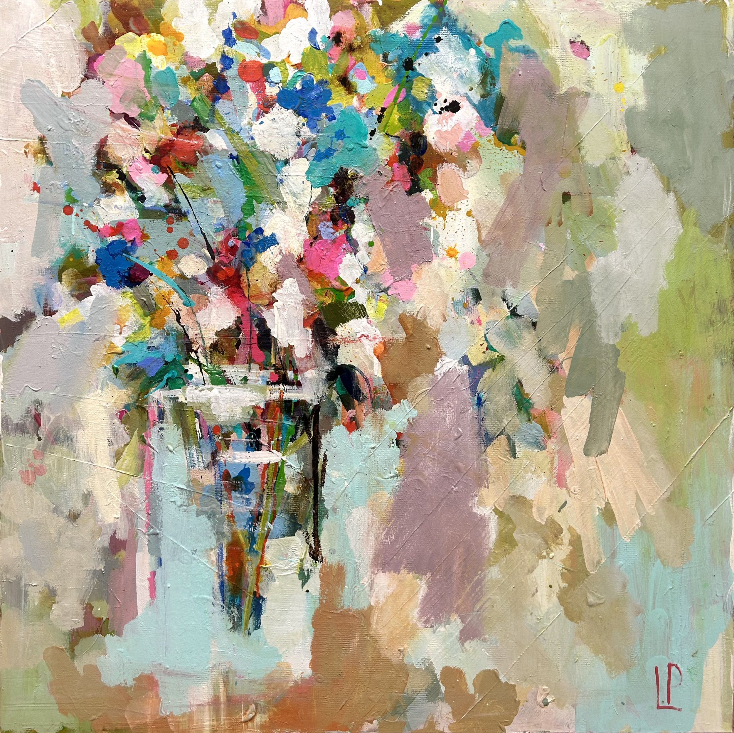 Beach Flowers by Laura Park