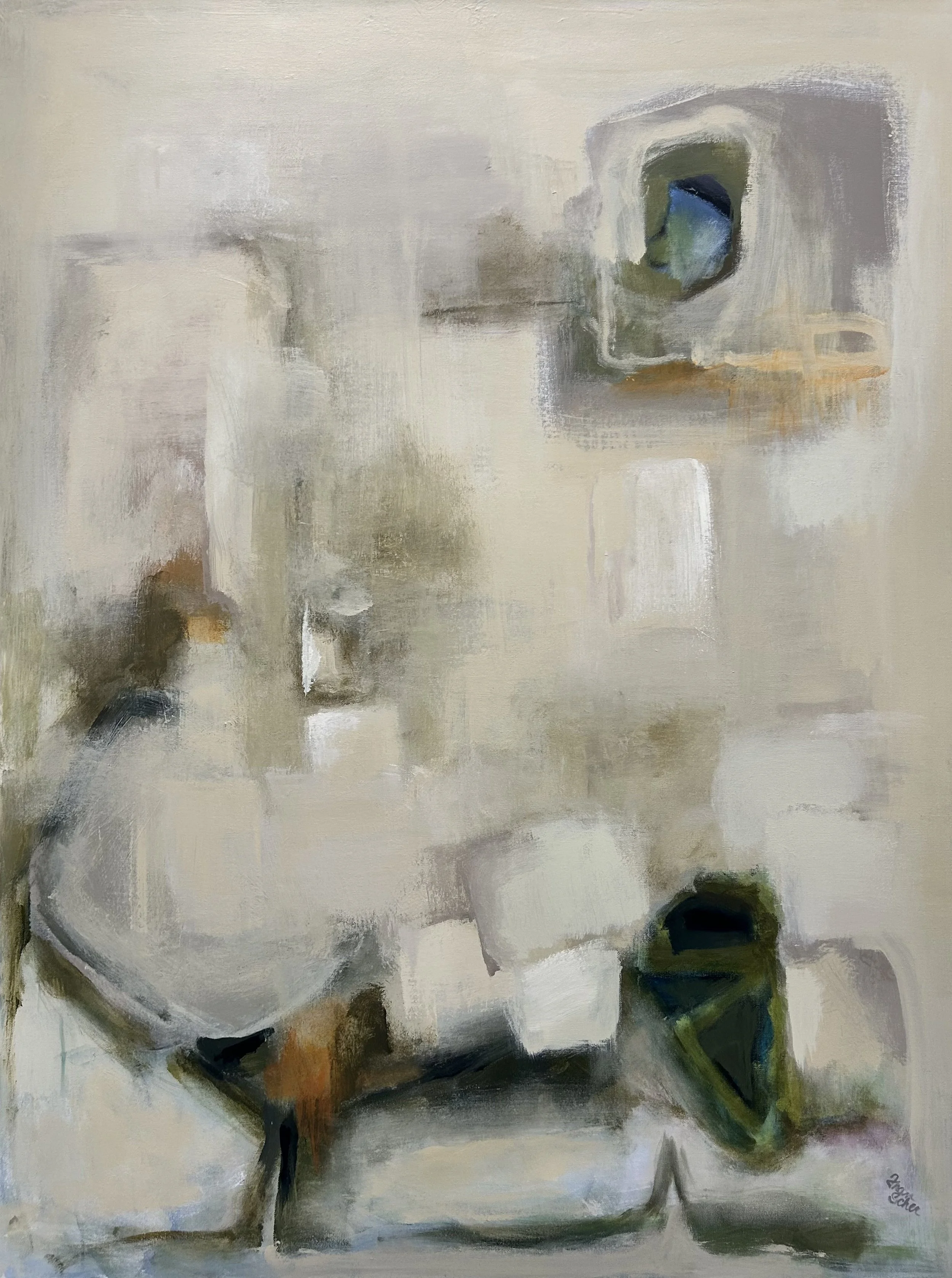 Light Burning Warm by Fran Scher - SOLD