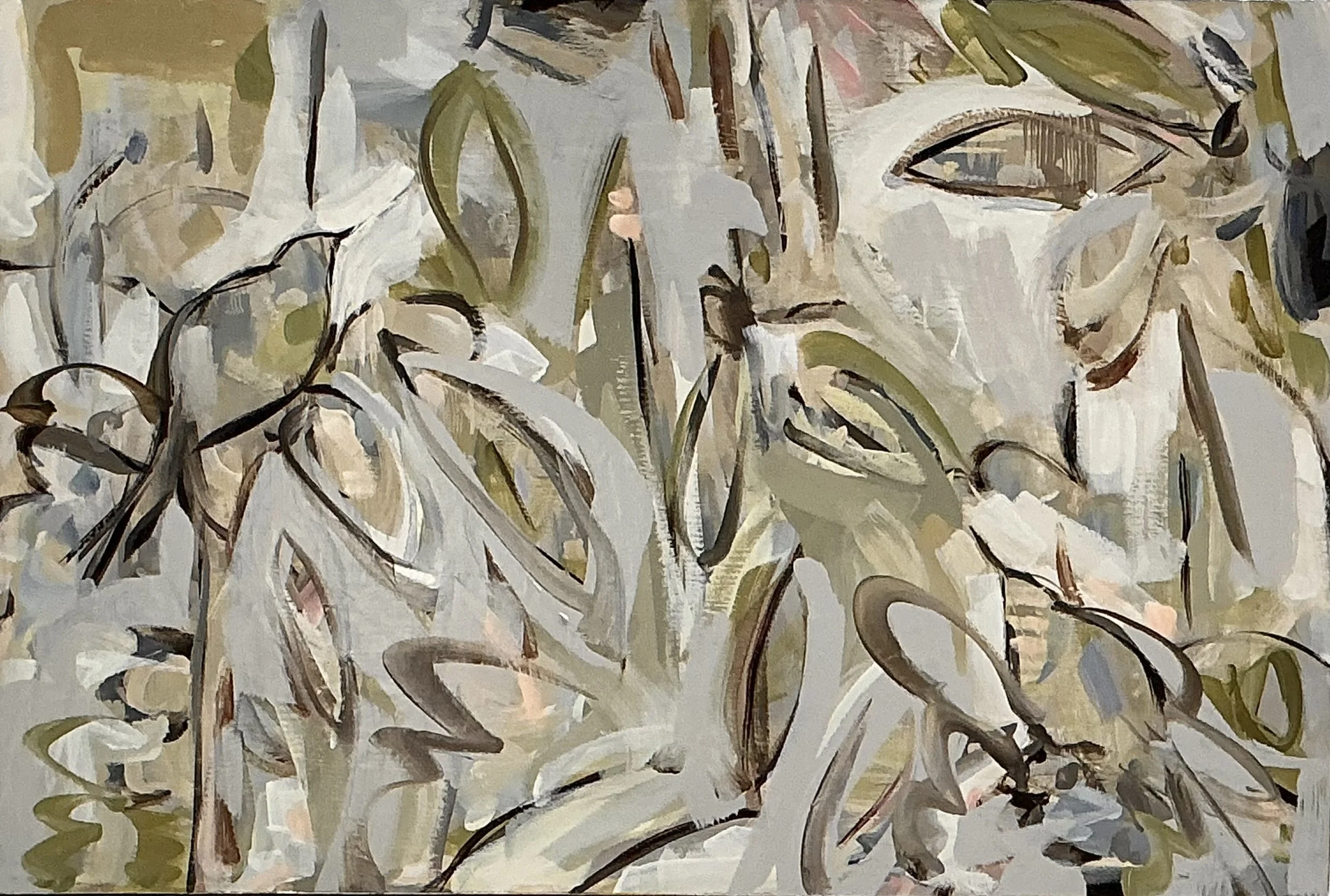 Abstract Bird 1 by Thomasa Seymour - SOLD