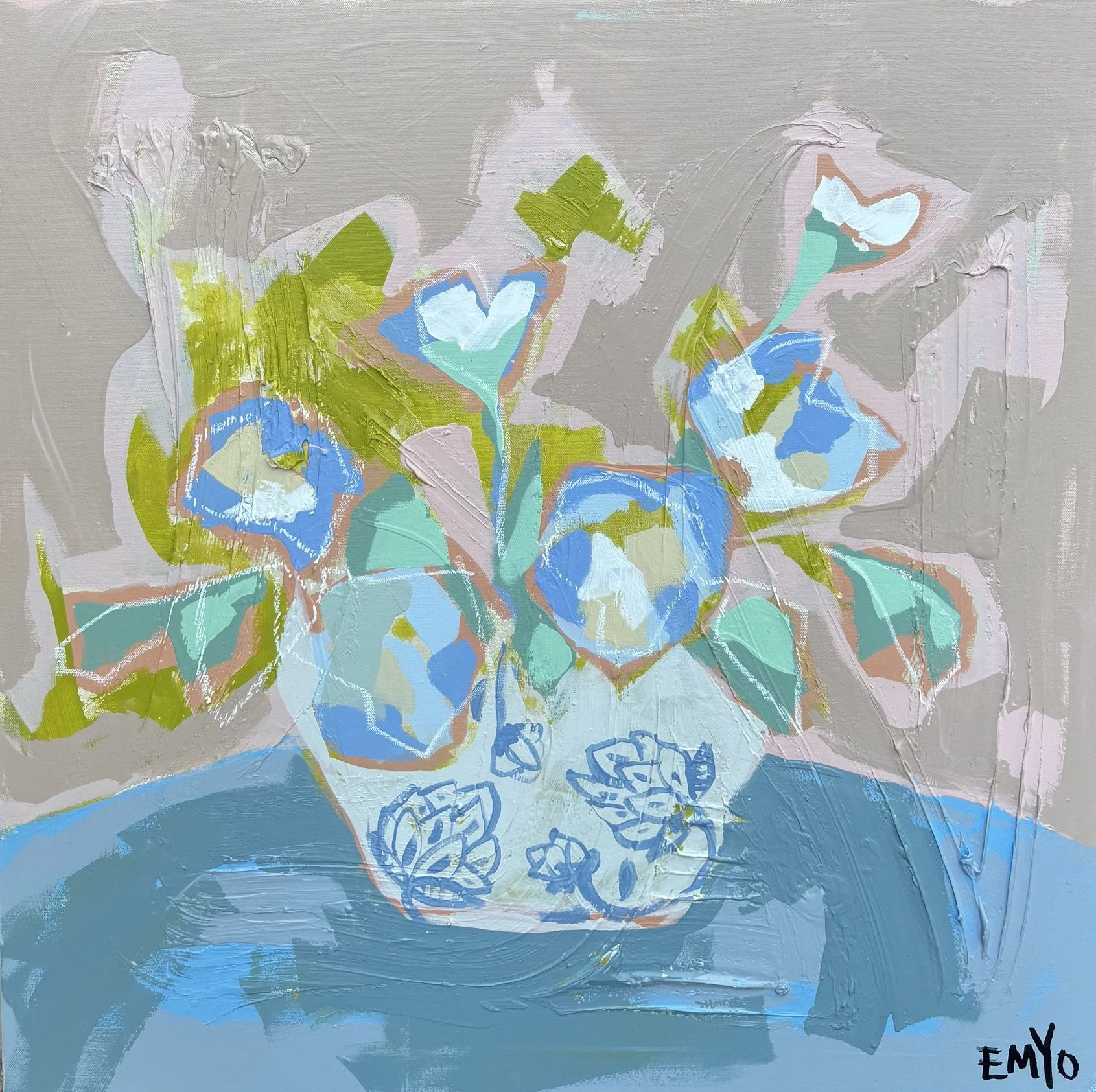 EMYO, Roots to Blooms 1, 30x30, $1100.jpeg