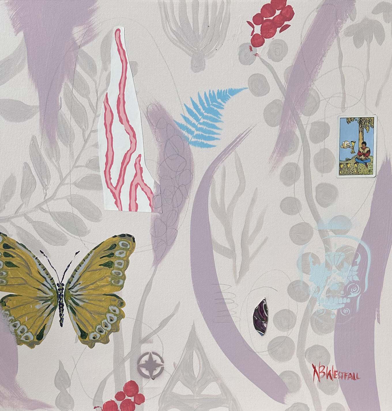The One with the Butterfly and Skull by Nancy B. Westfall