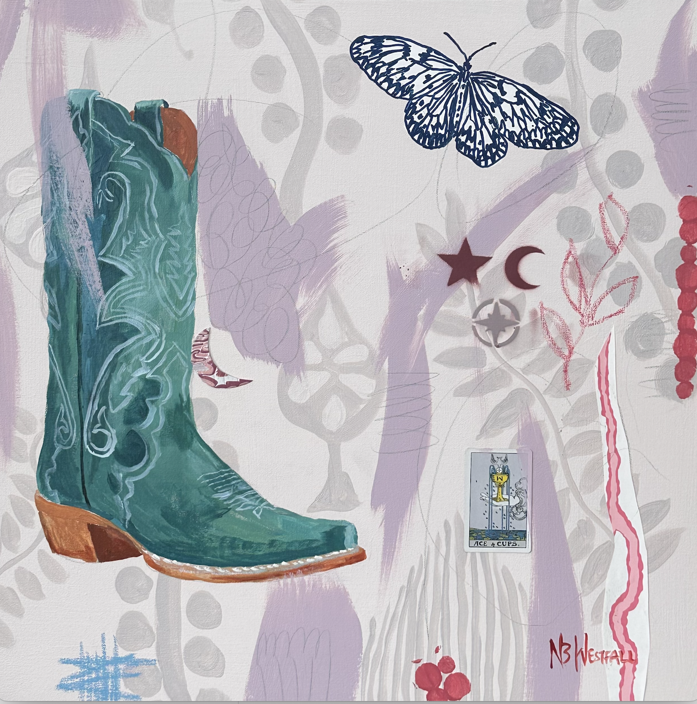 The One with the Cowboy Boot by Nancy B. Westfall