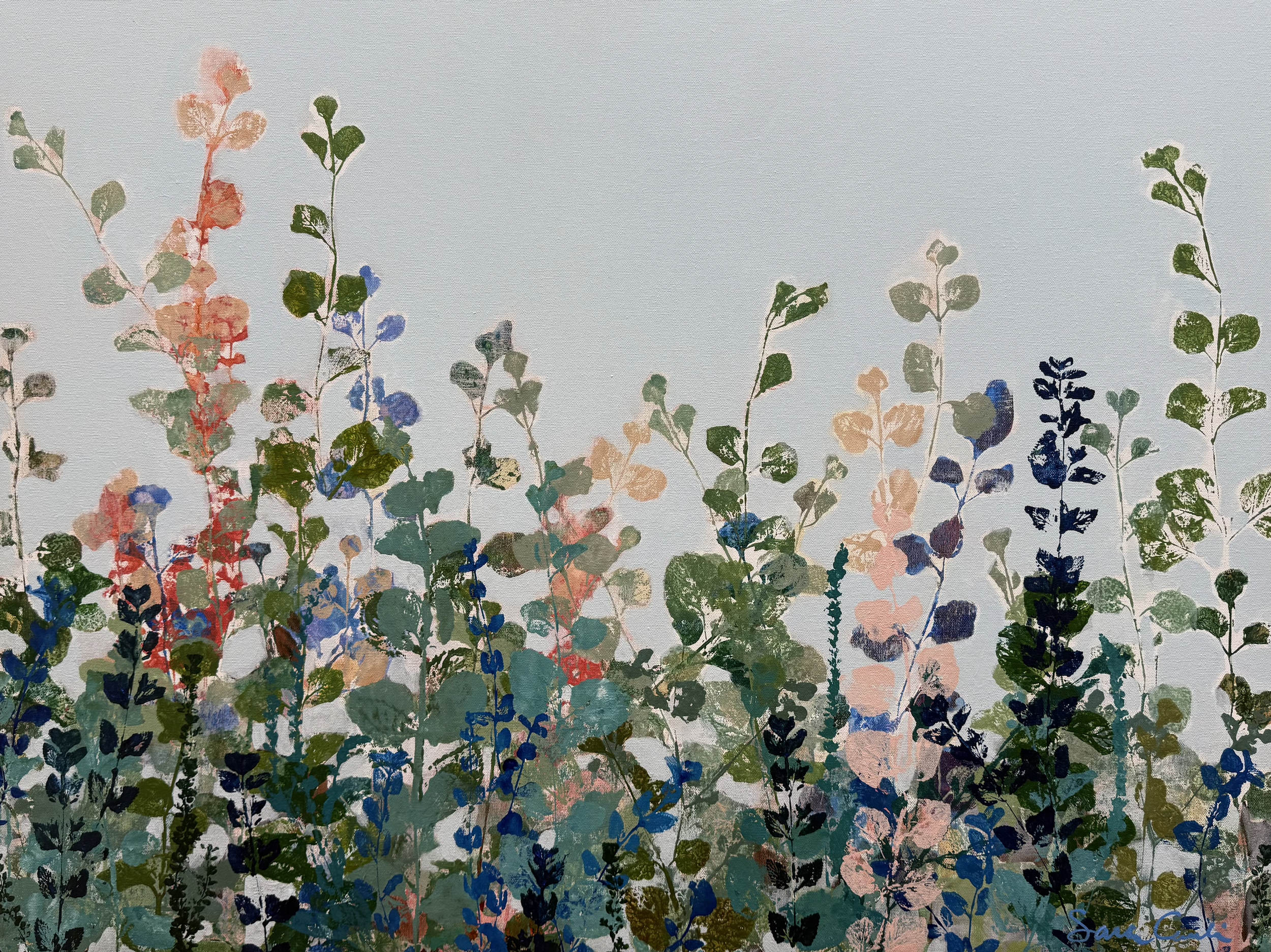 Softly Skyward Blue by Sara Cameli