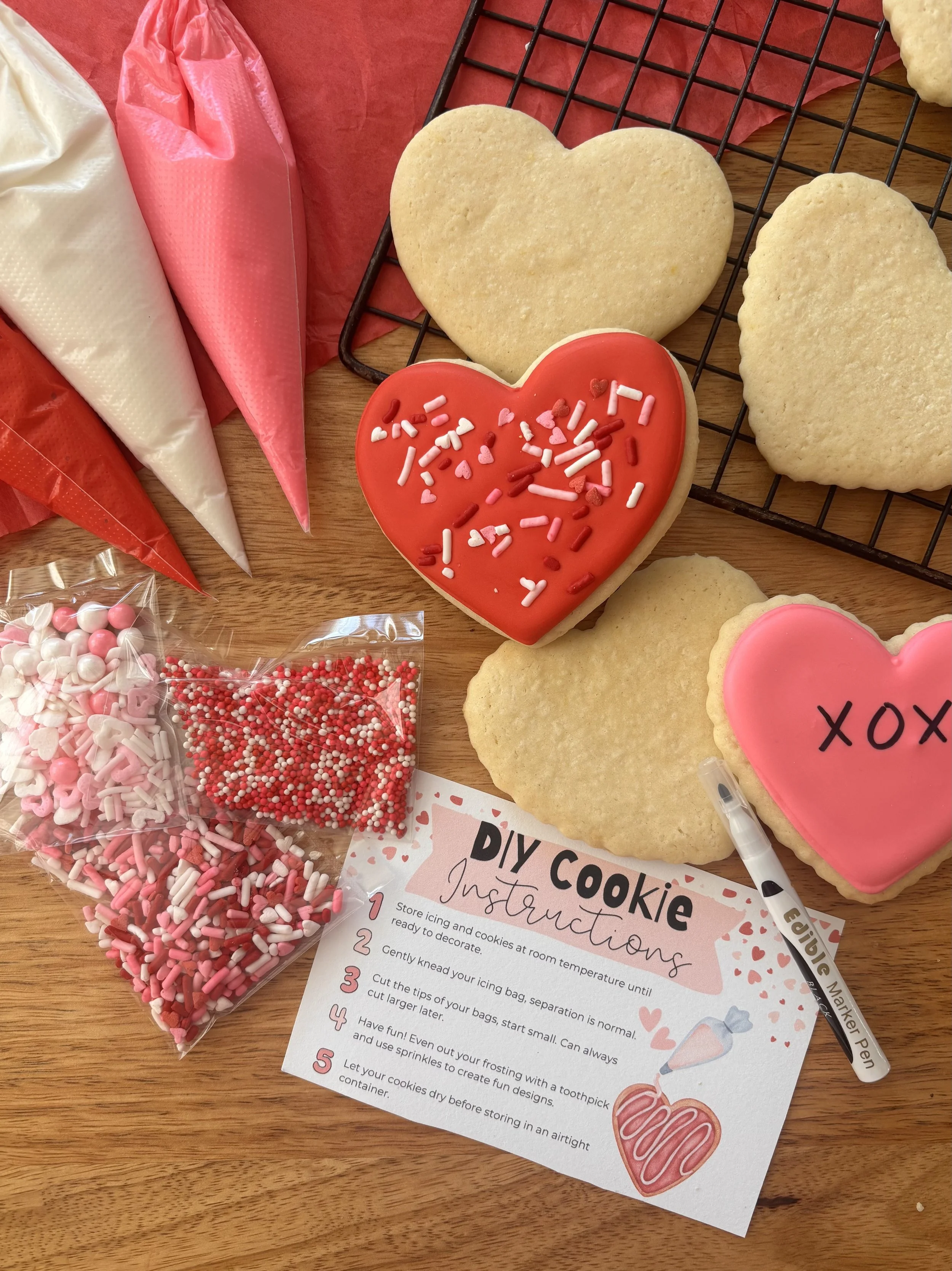 12 Cookie Decorate Your own Cookie set