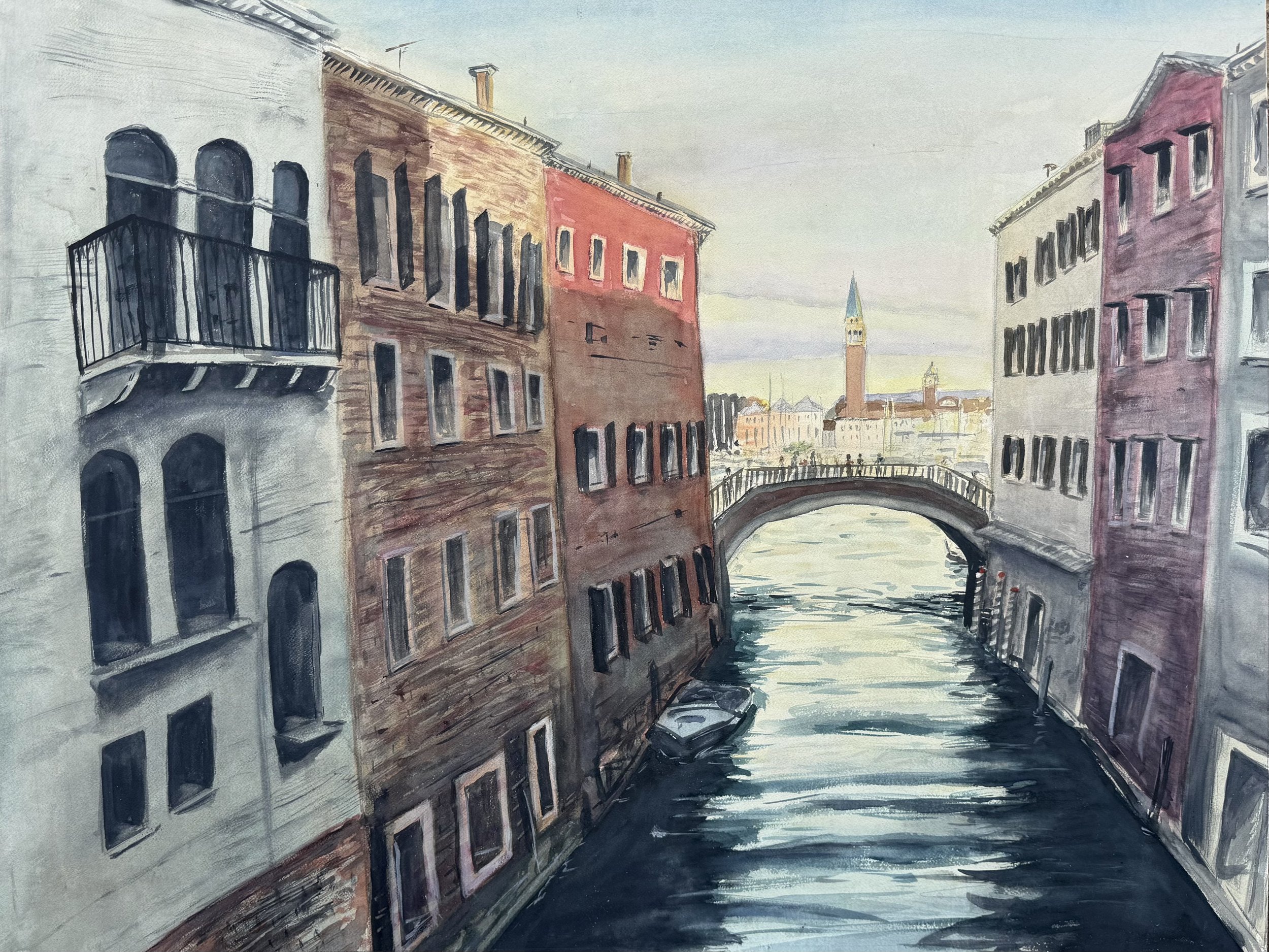 Chasing light on the canals