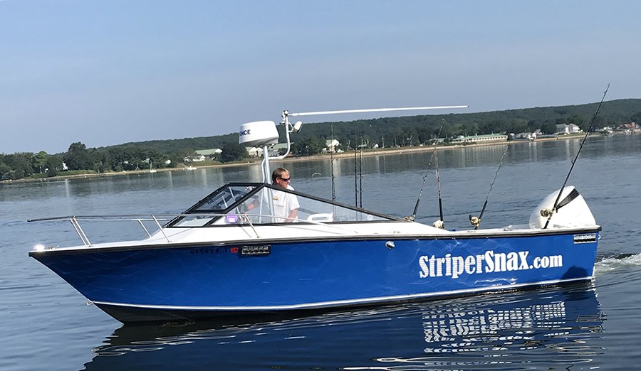 Top Connecticut Fishing Boat Charter — Striper Snax Niantic CT