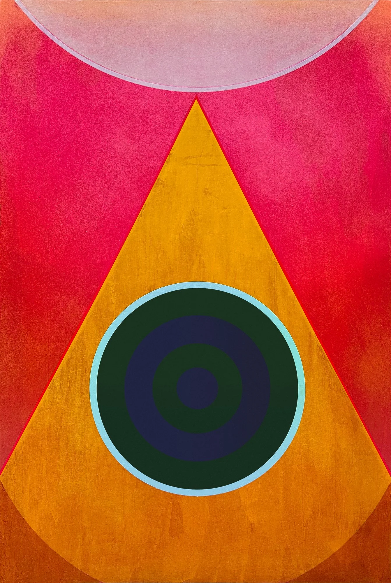 Cellular Biology Fertilization 2025 Acrylic on Basswood — 36x24 in.