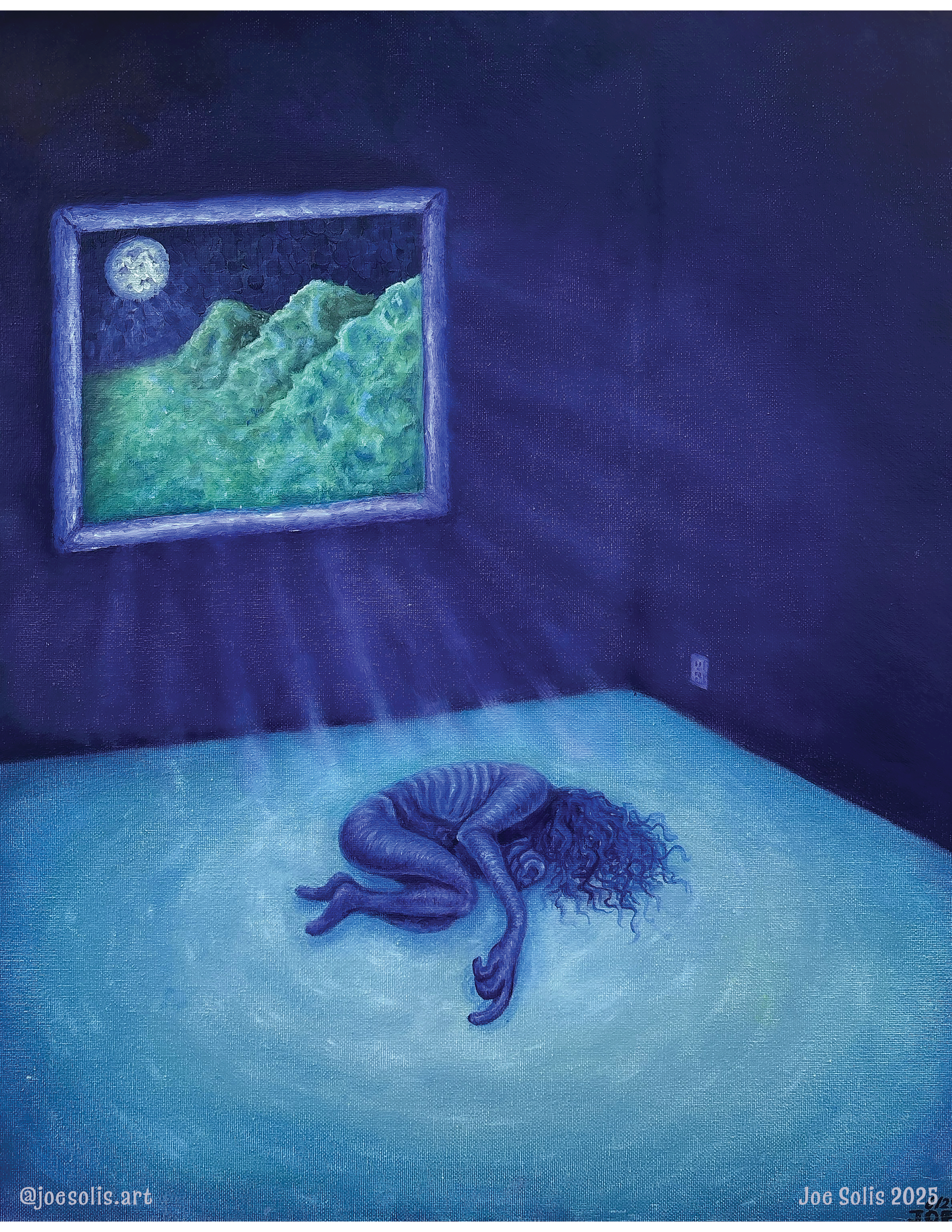 "A Soft Place To Land" 2025 8.5" x 11" Artist Print