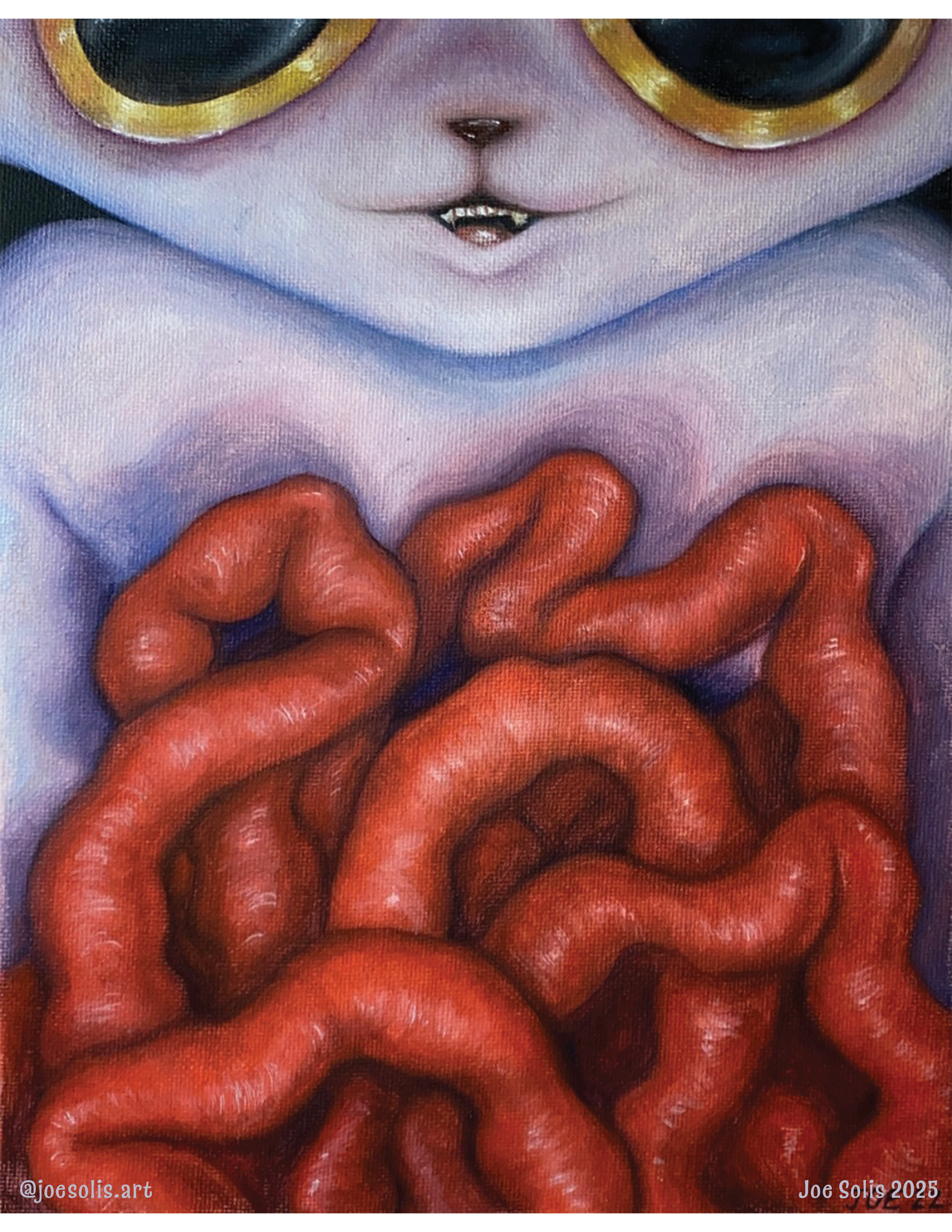 "Meow" 8.5" x 11" Artist Print