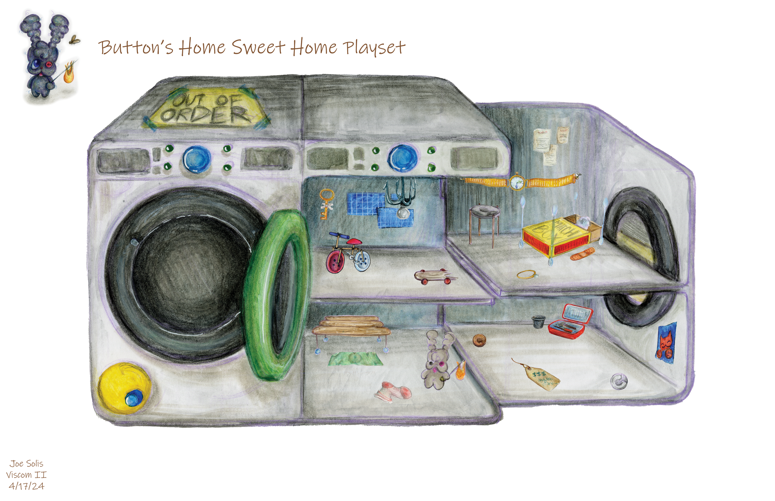 Button's Home Sweet Home Playset